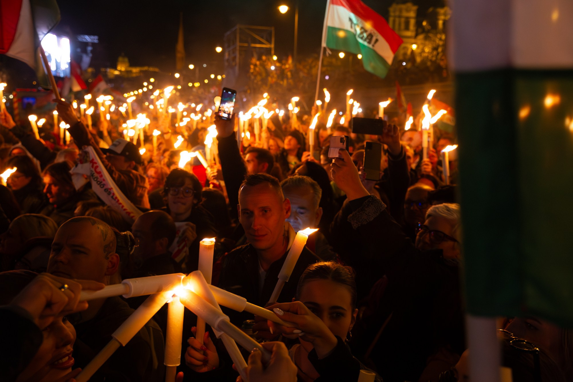 TISZA Victory Night, Hungary 2026. Photographer in Budapest — Yura Knyazev