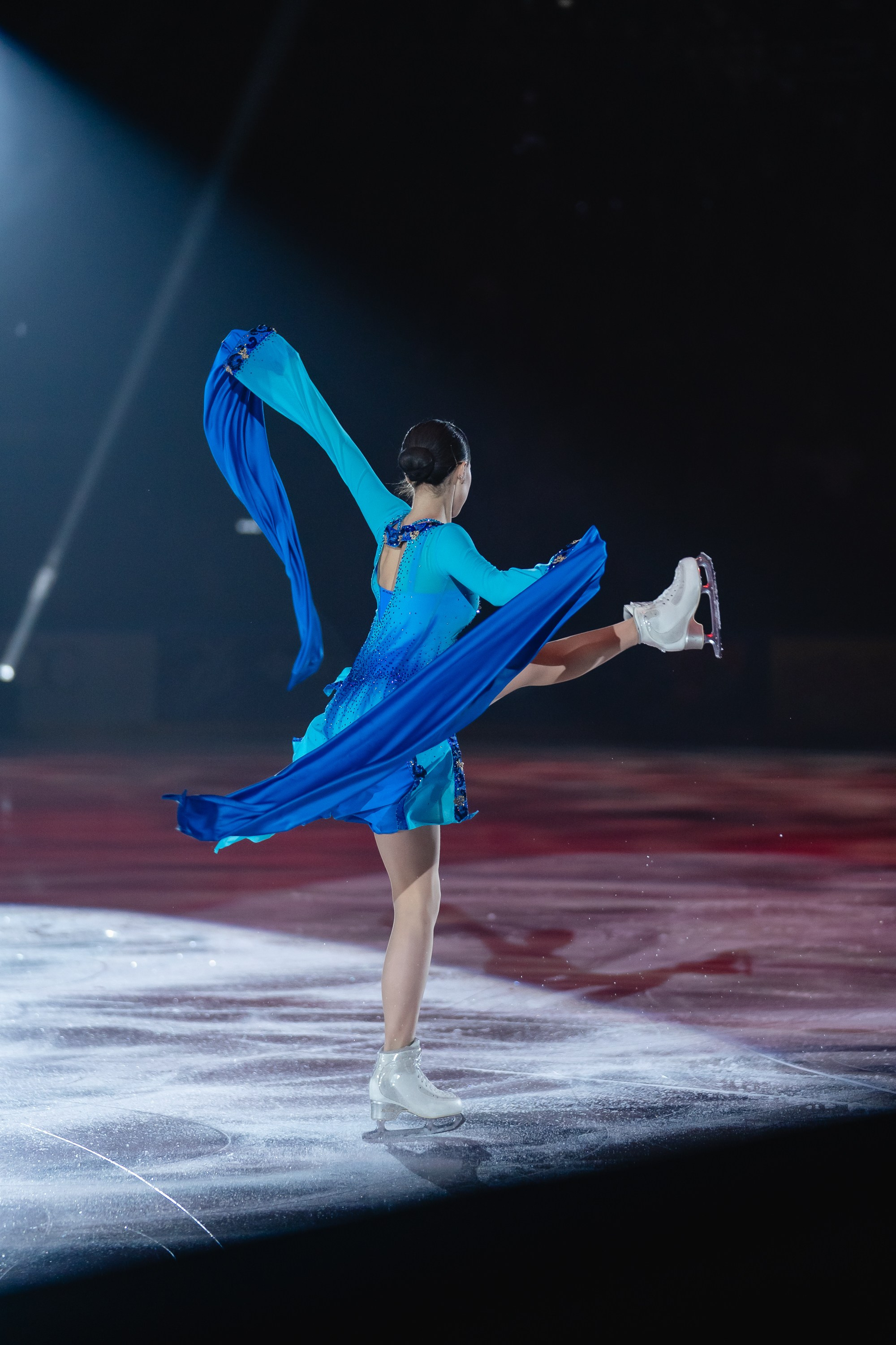 Шоу «Чемпионы на льду» в Новосибирске. Воробьева Ксения — Спортивный и танцевальный фотограф Новосибирск