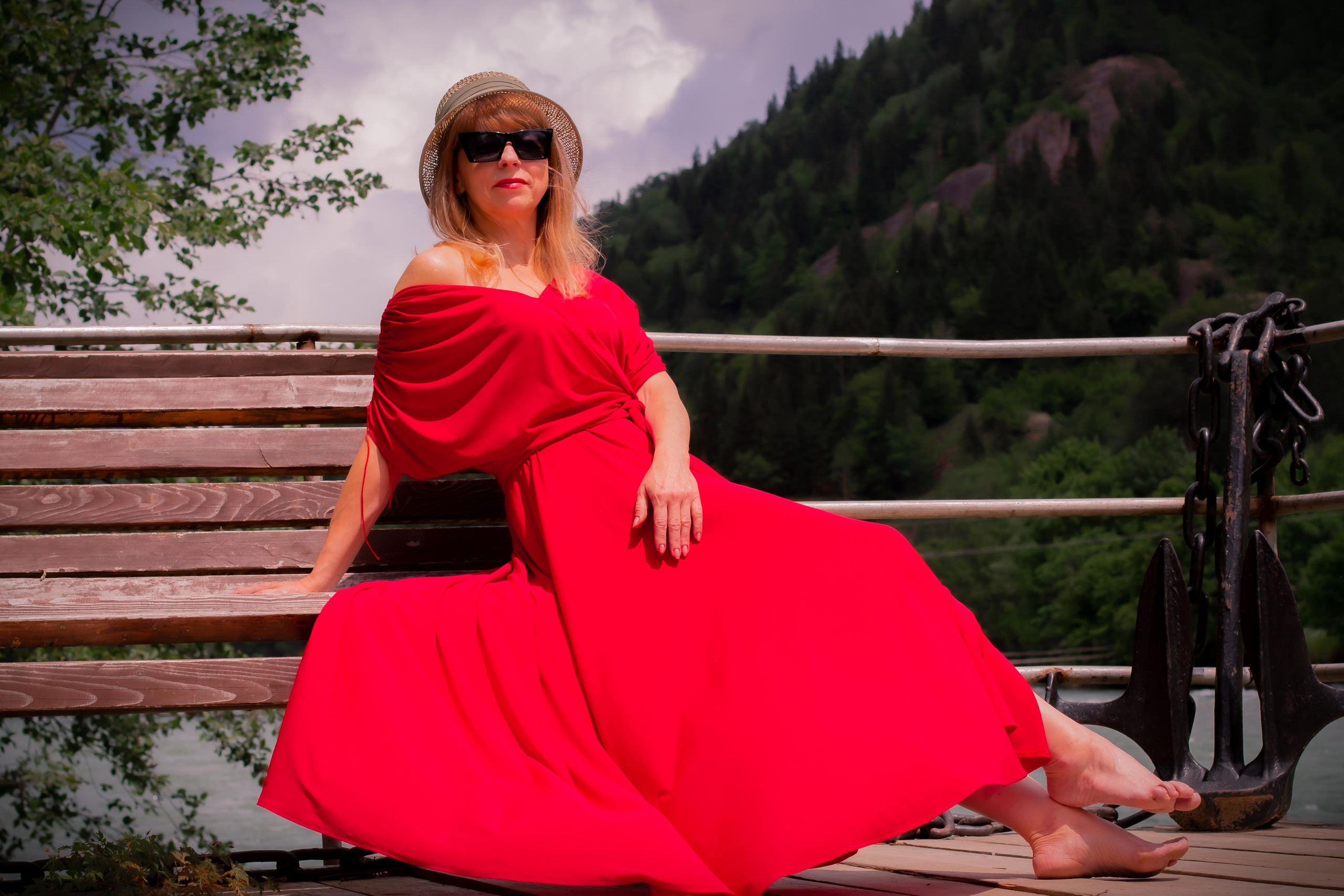 В горах на реке Лаба с Людмилой. Фотограф и видеограф в Ставрополе Инна Попова