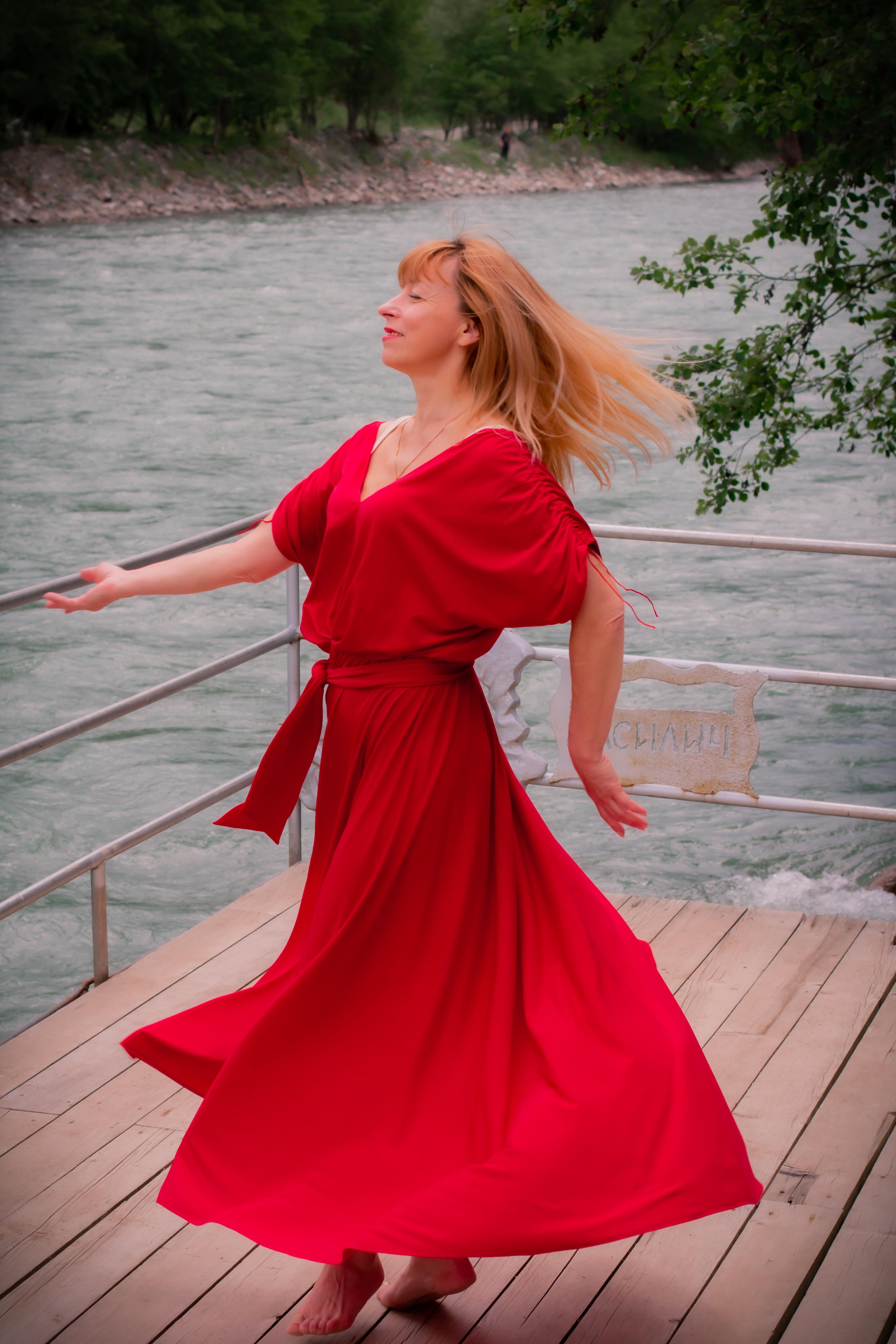 В горах на реке Лаба с Людмилой. Фотограф и видеограф в Ставрополе Инна Попова