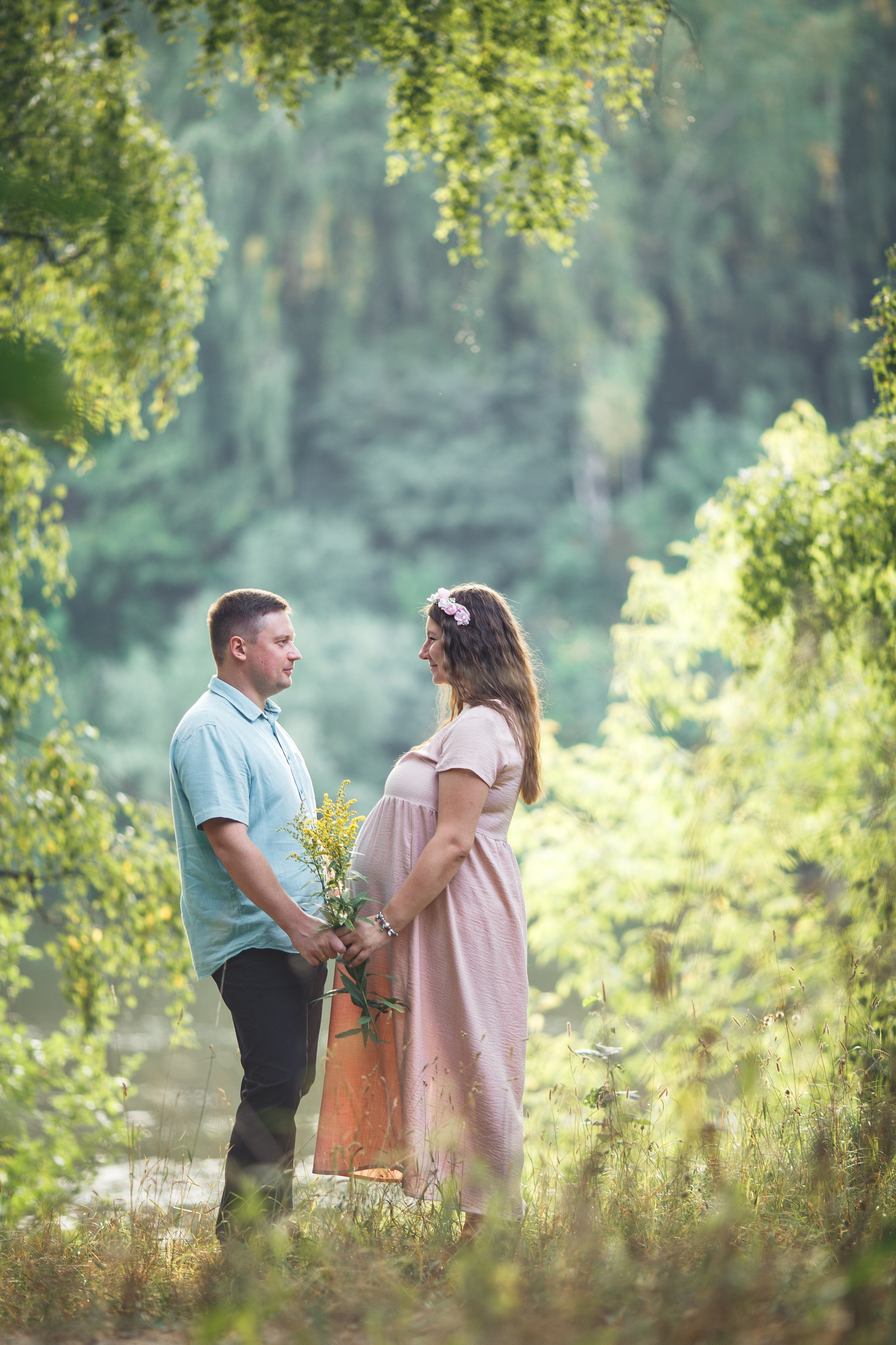 Съемка беременности, фотосессия в беременность на природе, фотограф. Фотограф Олеся Бакалина