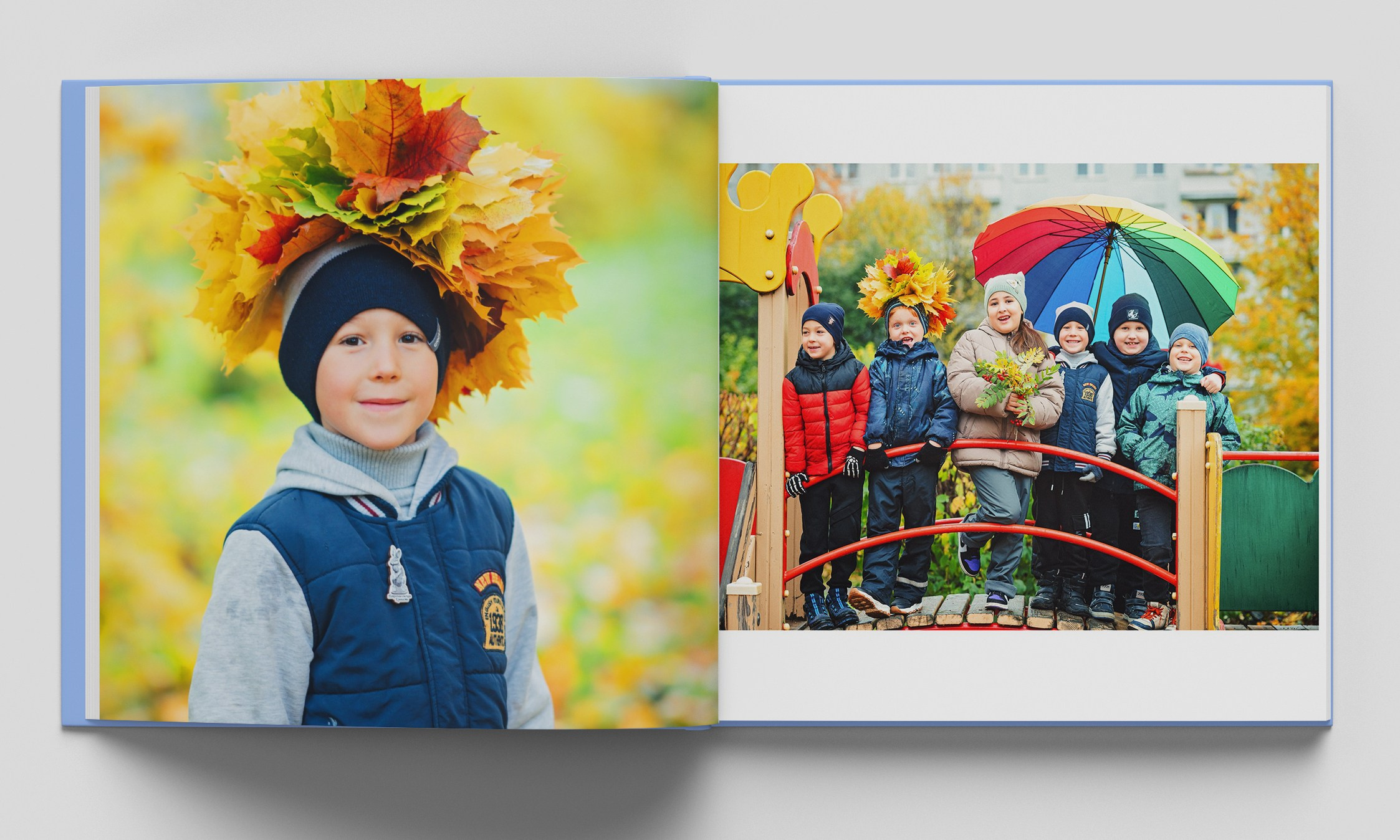 Выпускные альбомы для детских садов. Семейный и детский фотограф Марина Тувиста в Санкт-Петербурге