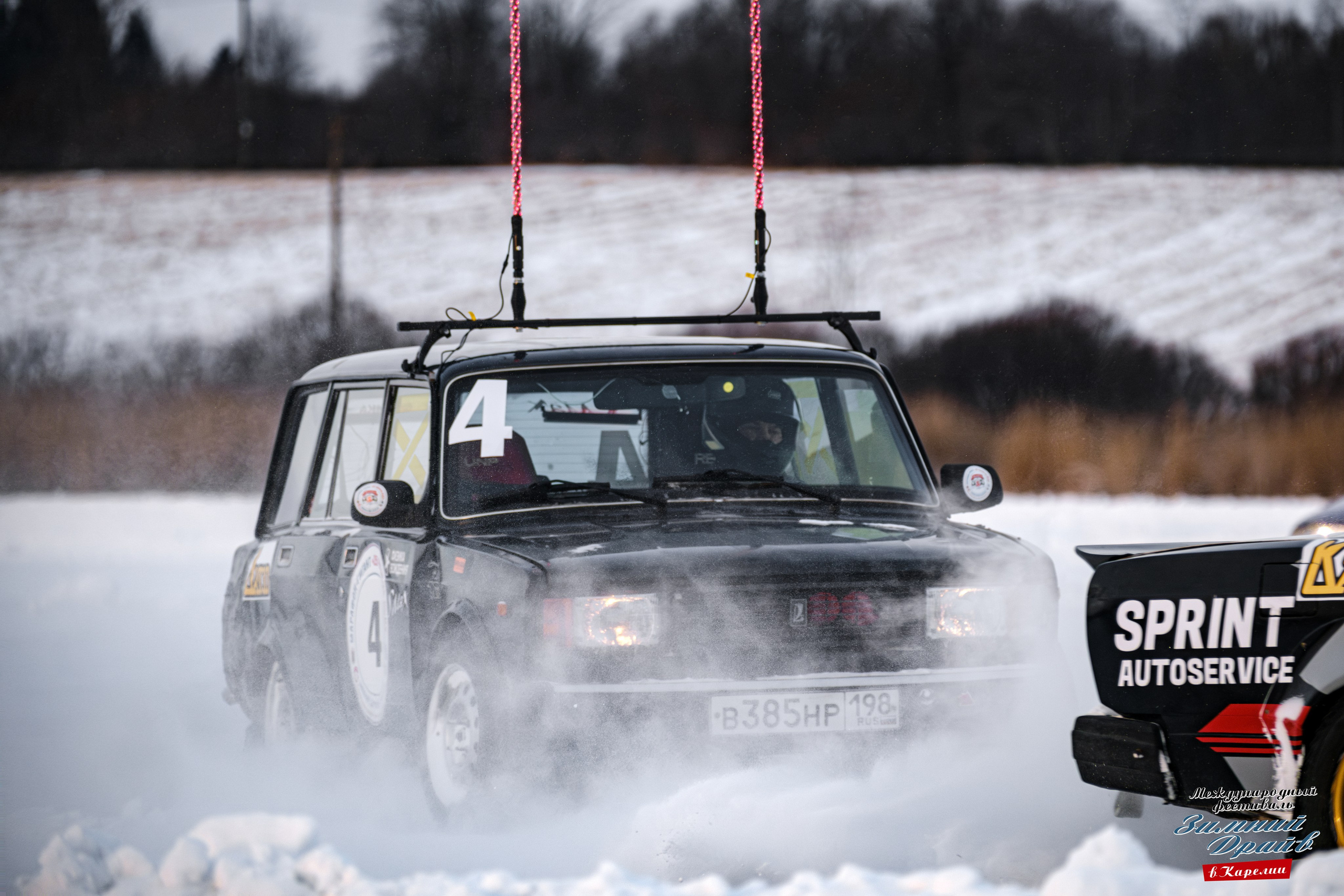 «Зимний Драйв в Карелии» Авто Марафон-гигант «25 часов на льду» Илона Накутис, Николай Грязин, джимхана, фотограф Антон Медведев, icoguar, Сортавала, Карелия