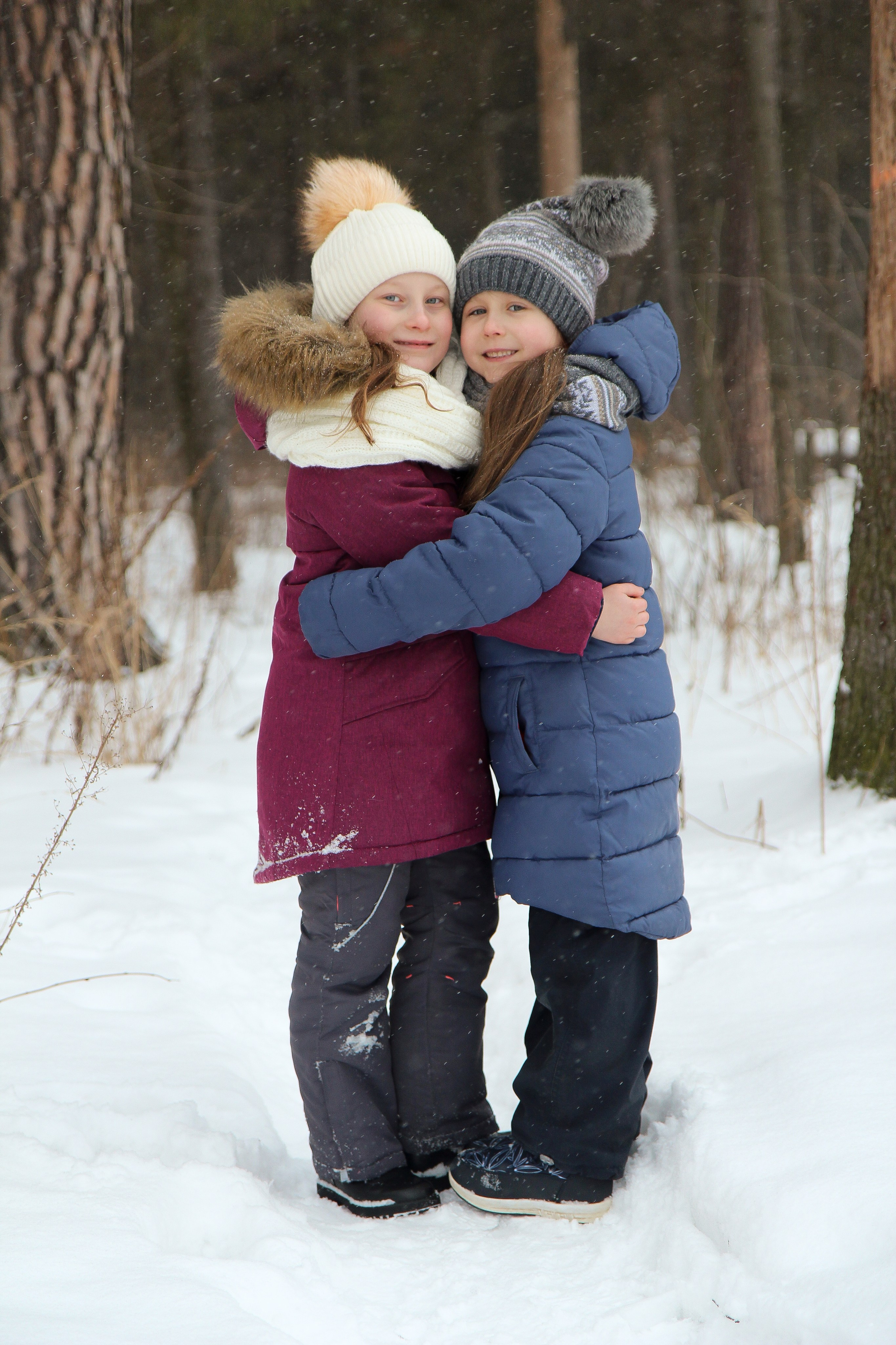 Девочки подружки зимой. Диана Николаева — фотограф город Балашиха
