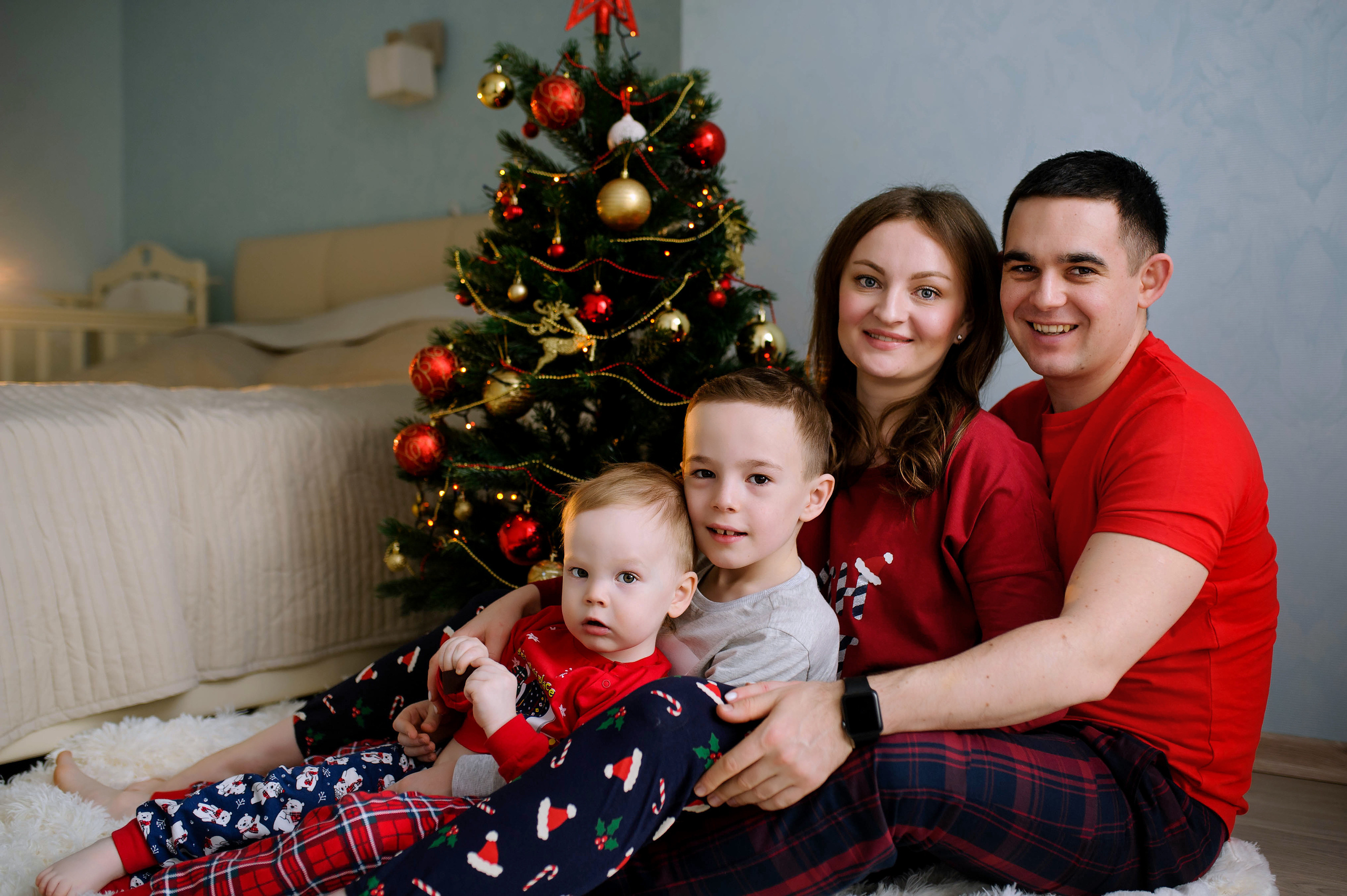 Съемка у вас дома. Фотограф на Крещение