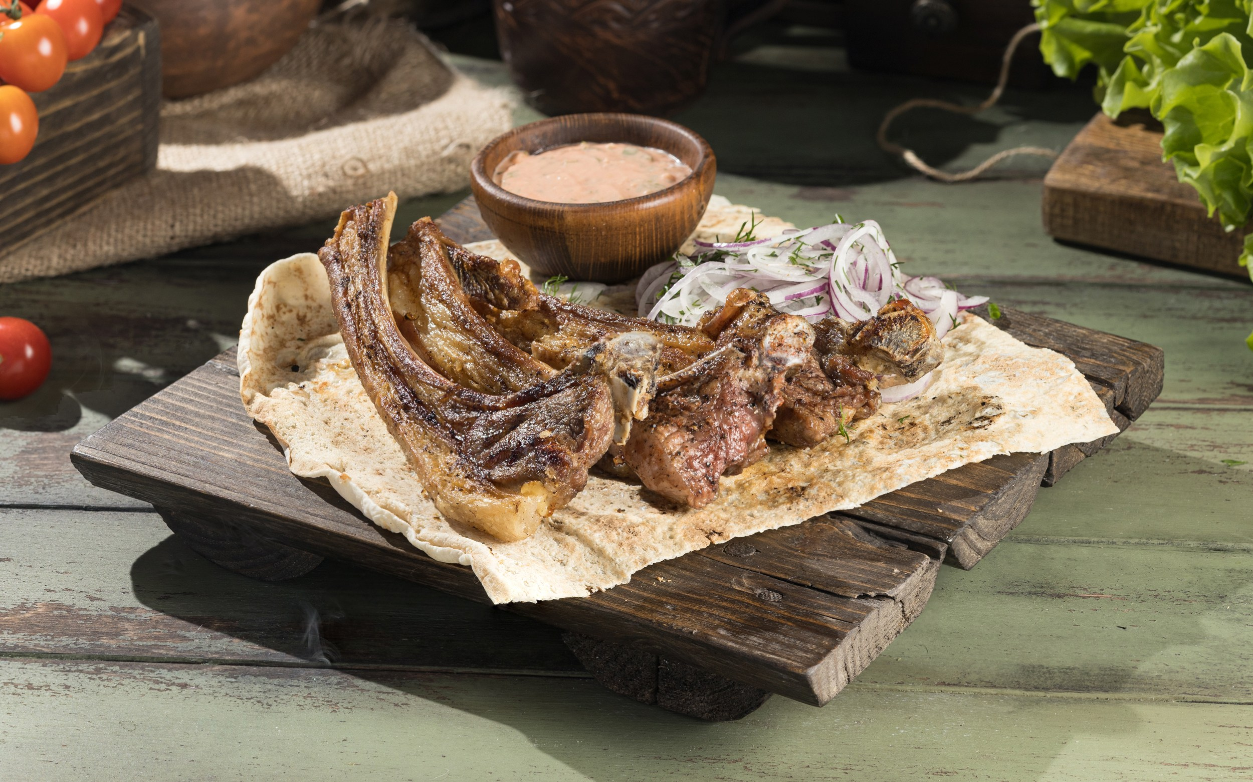 Съемка блюд шашлыка. Фуд и предметный фотограф Гришина Ольга