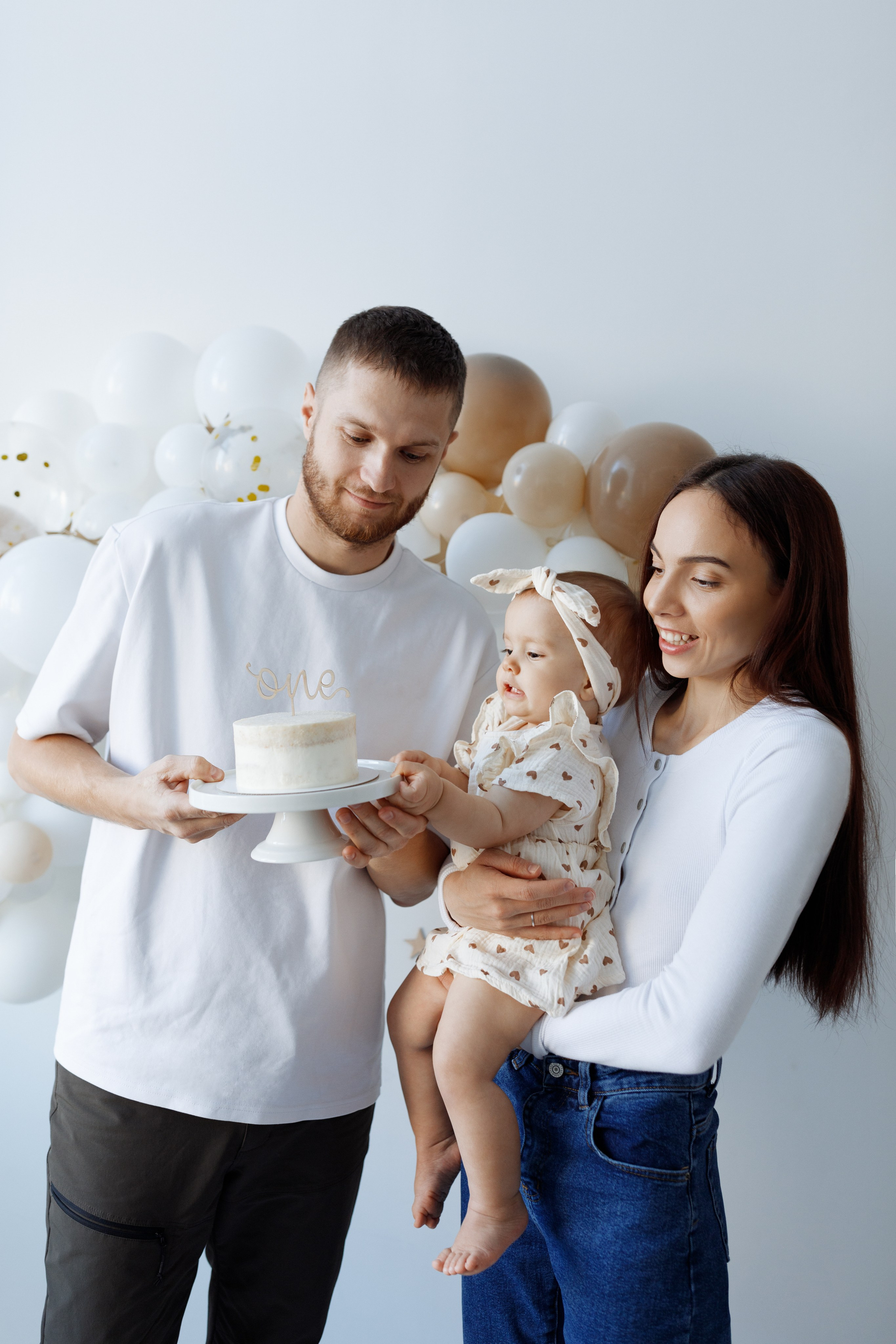 Кира и её первый день рождения 🥳. Фотограф на годик Хабаровск Детский и семейный фотограф в Хабаровске Юлия Матвиенко