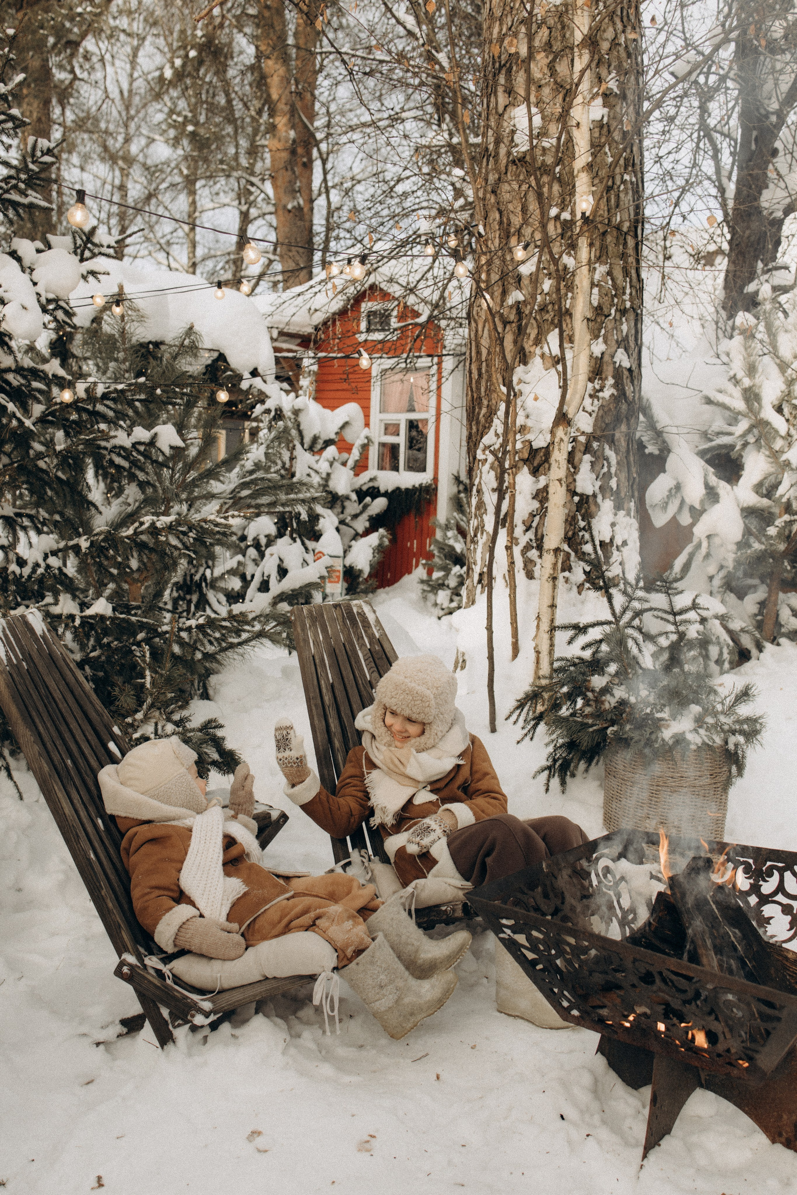 Зимняя фотосессия. Семейный фотограф Москва Юлиана Фетисова