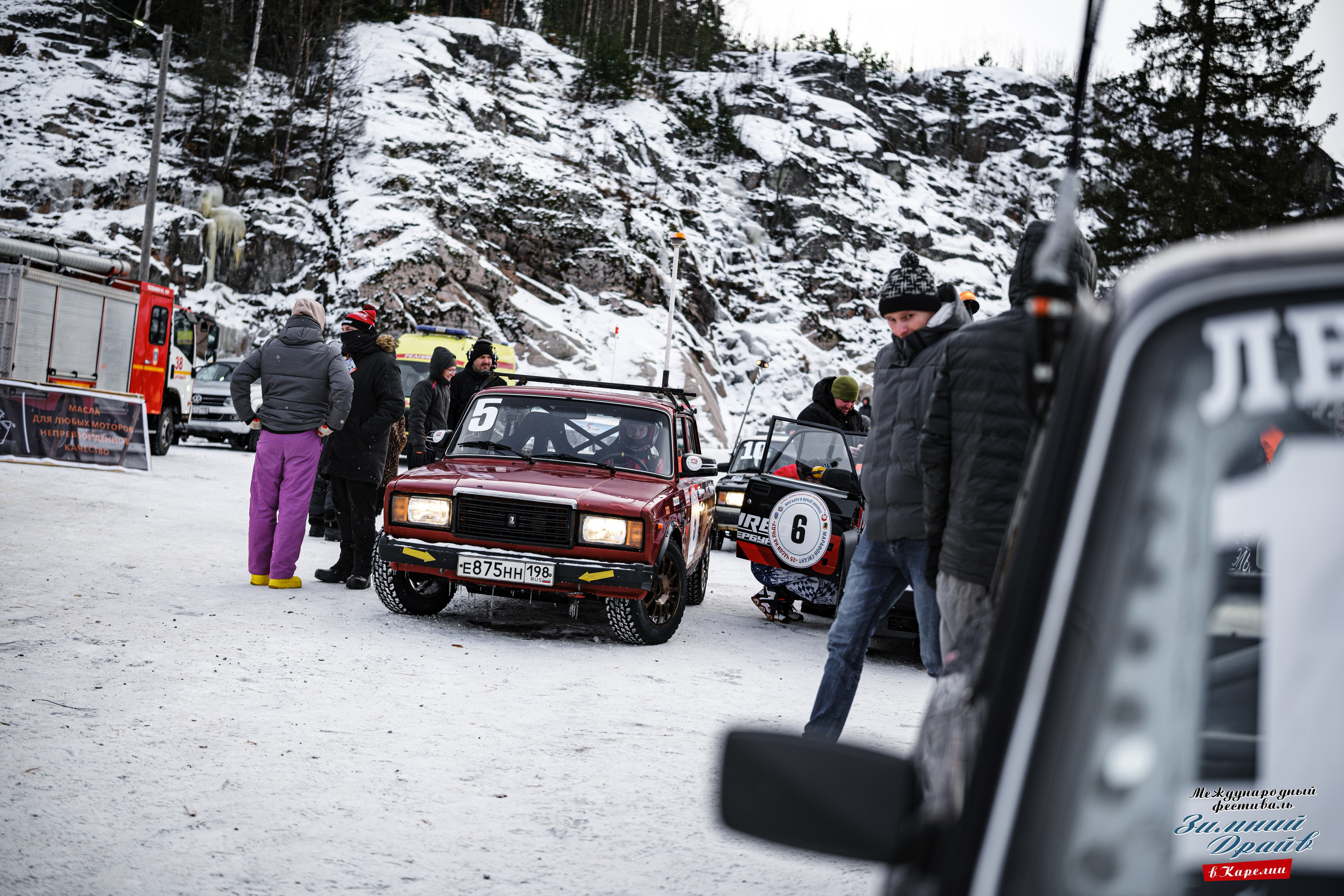 «Зимний Драйв в Карелии» Авто Марафон-гигант «25 часов на льду» Илона Накутис, Николай Грязин, джимхана, фотограф Антон Медведев, icoguar, Сортавала, Карелия