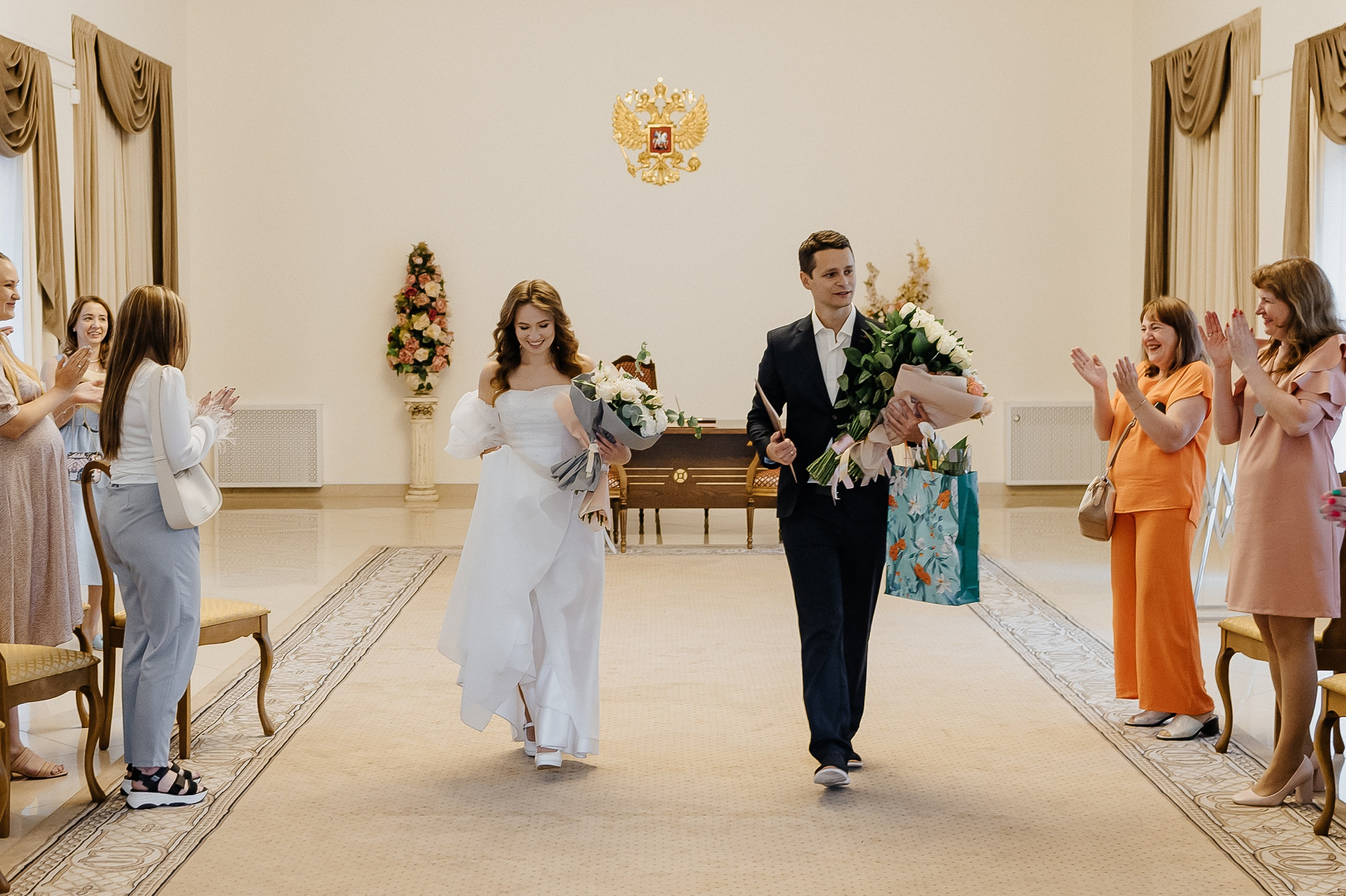 После свадебной росписи на Вднх