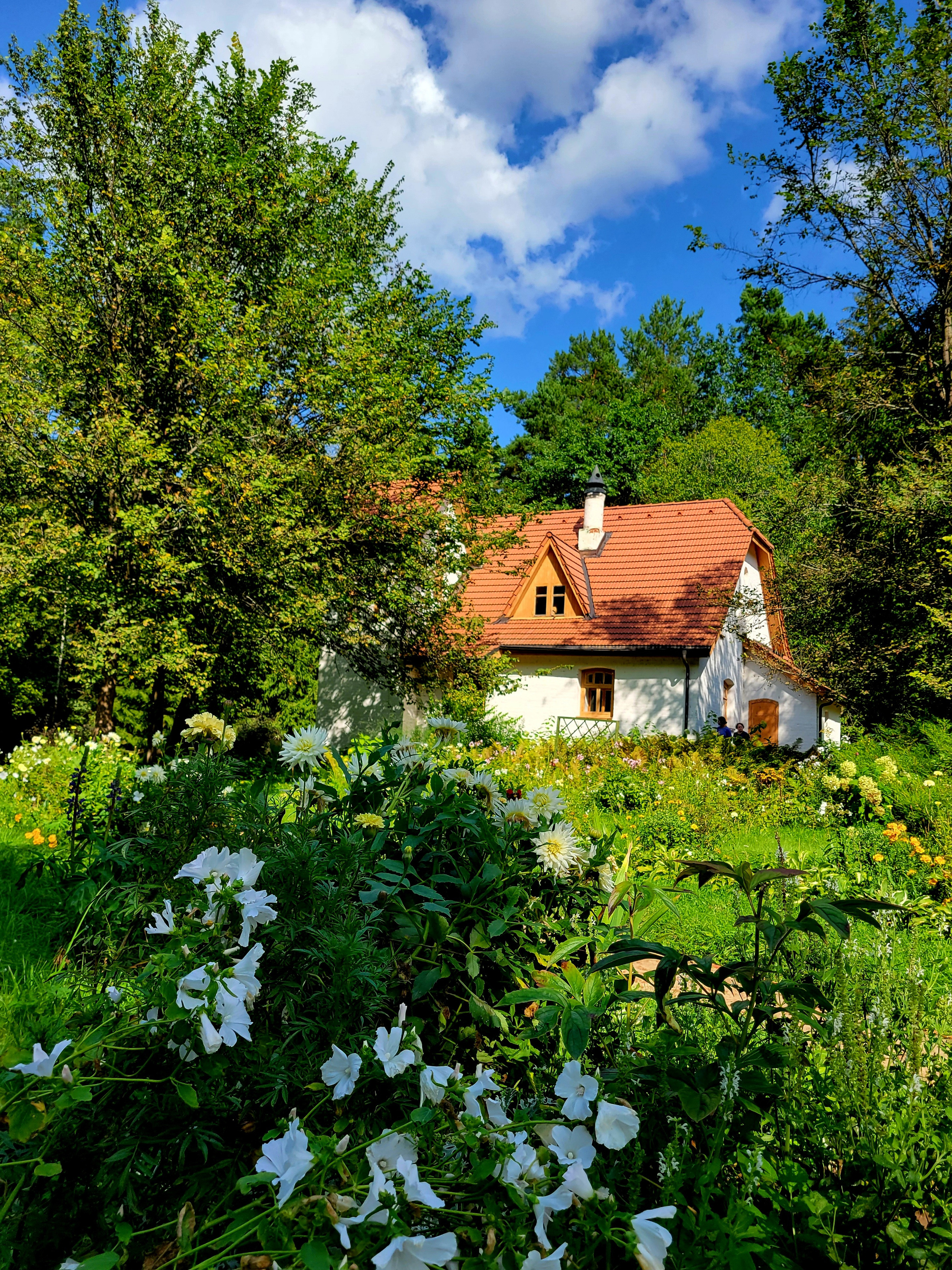 Там художник укрывался от шумных гостей, детей. Там он спокойно работал над своими картинами