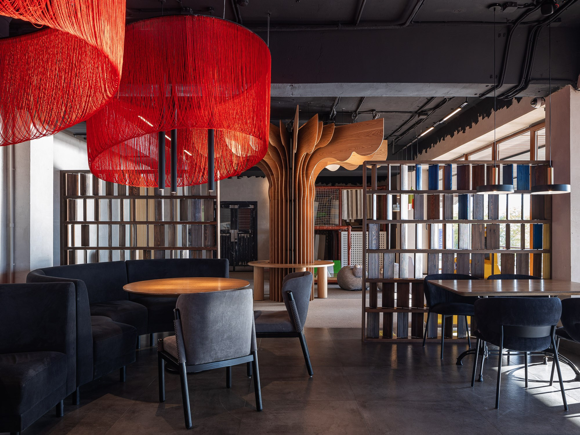 HVANCH restaurant in Saratov Russia designed by QUADRUM STUDIO