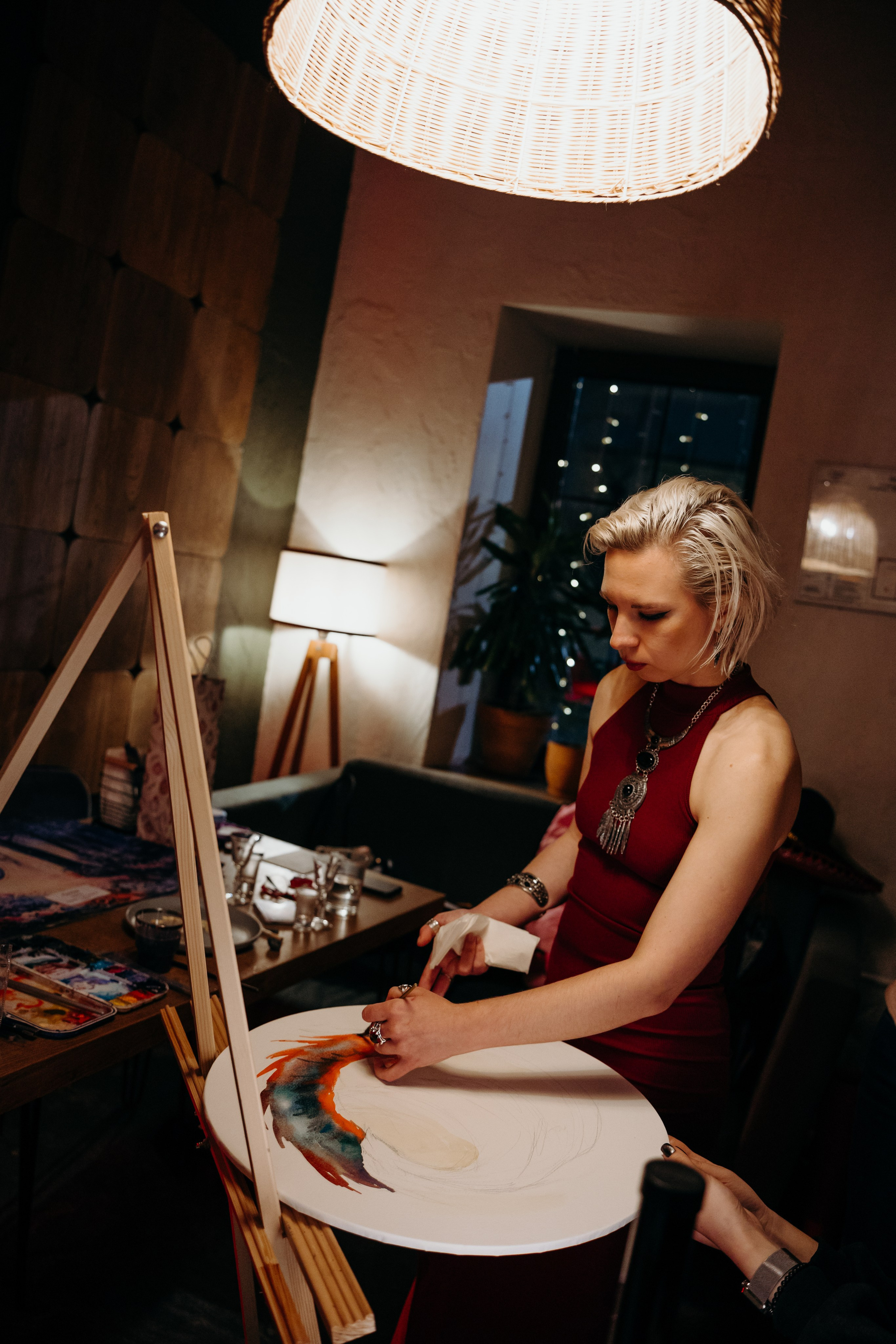 Перфоманс художницы Светланы Креничной