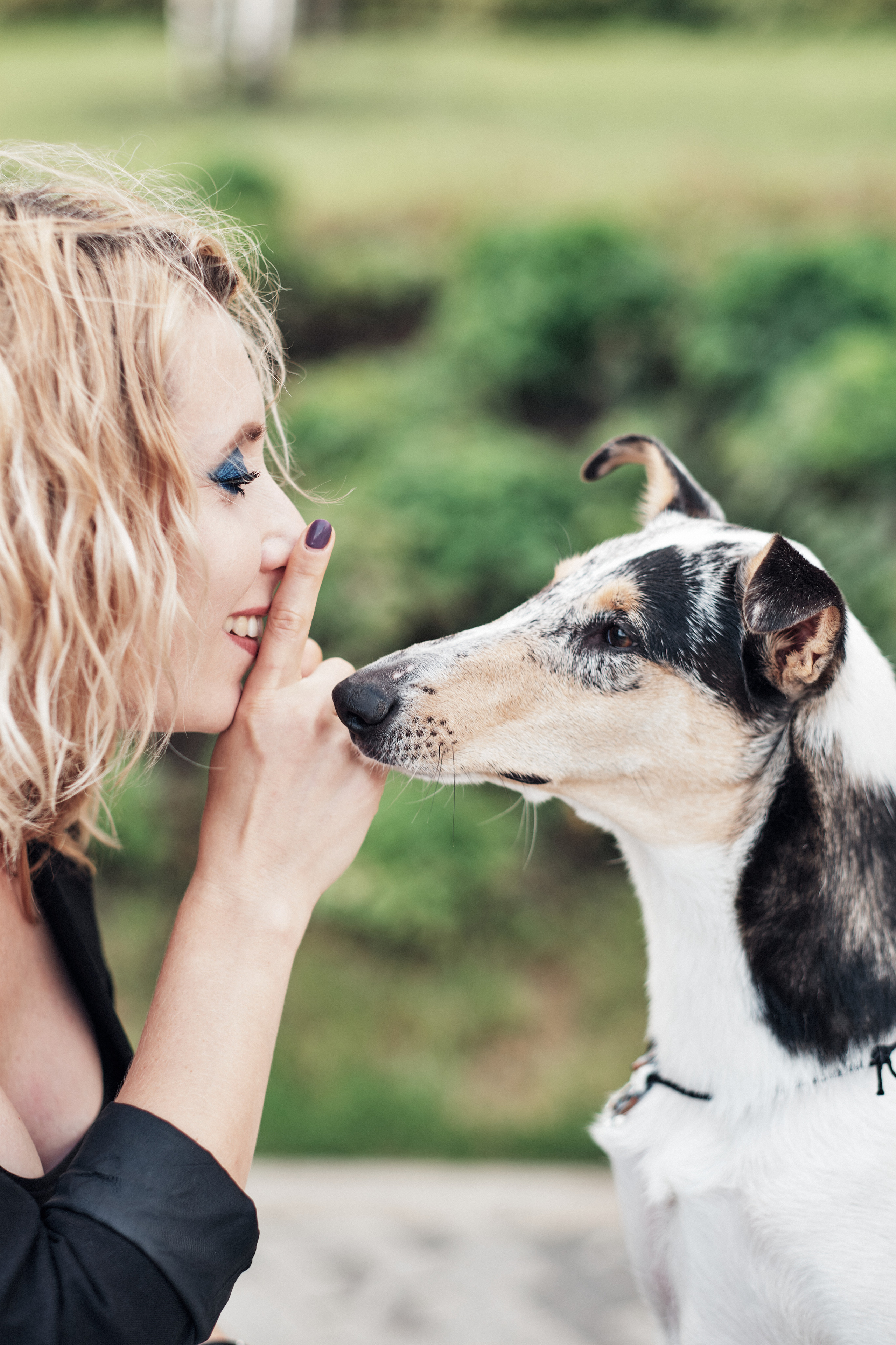 Про человека и собаку. Портретная и семейная фотосъемка в Москве
