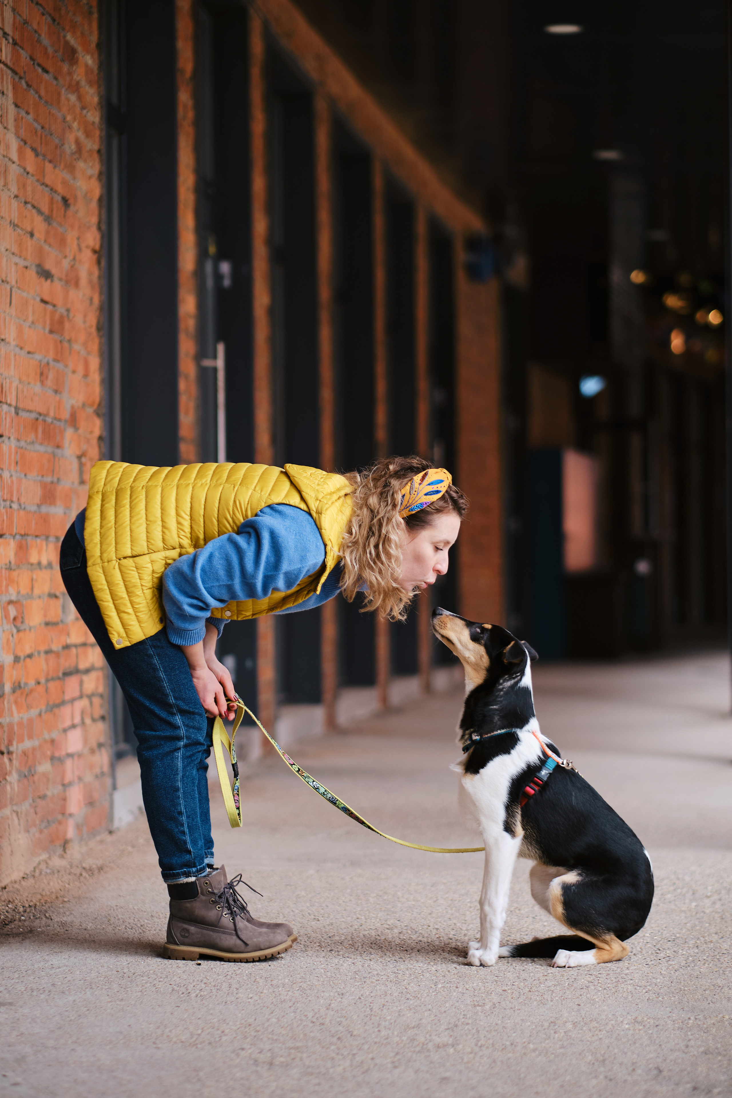 Про человека и собаку. Портретная и семейная фотосъемка в Москве