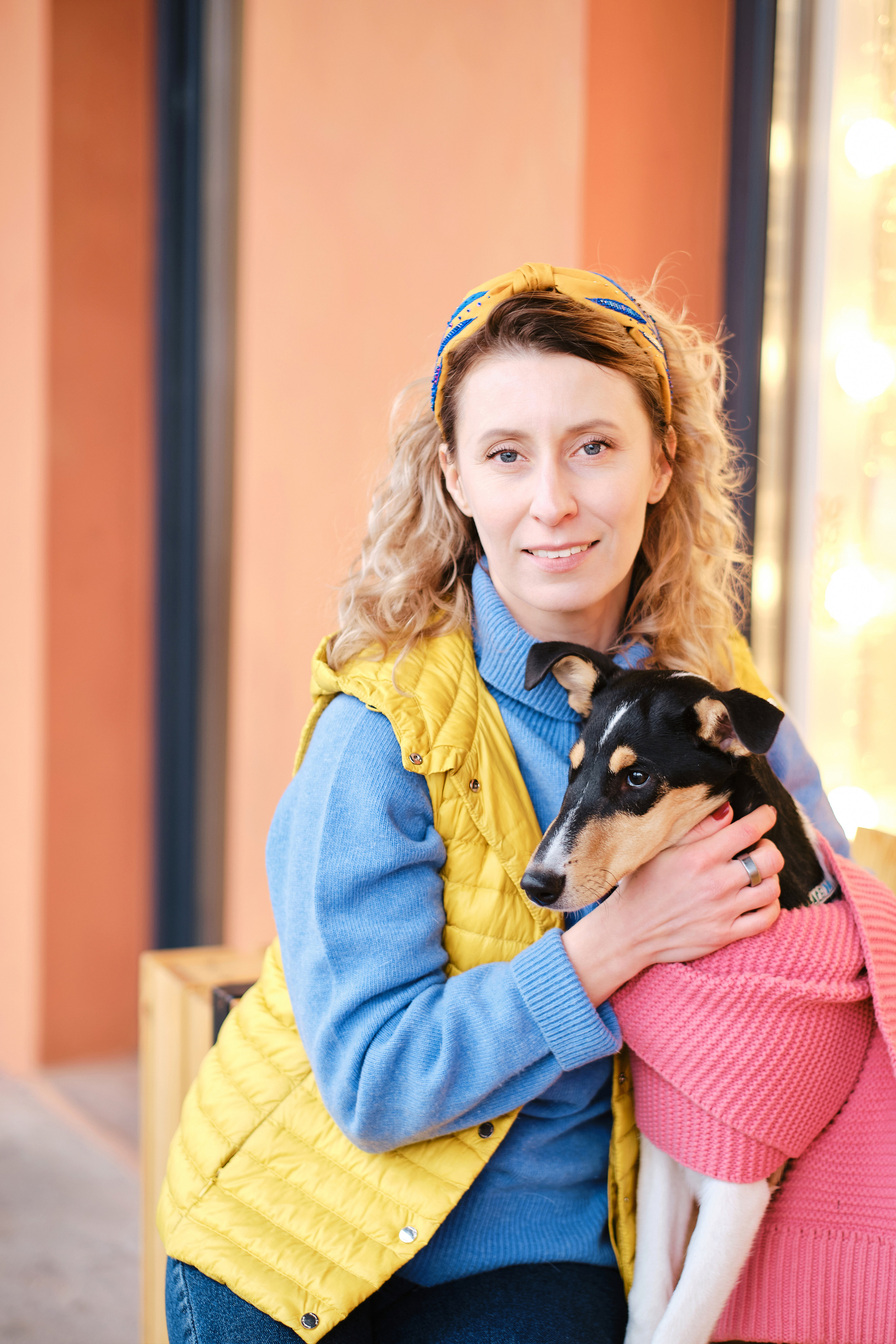 Про человека и собаку. Портретная и семейная фотосъемка в Москве