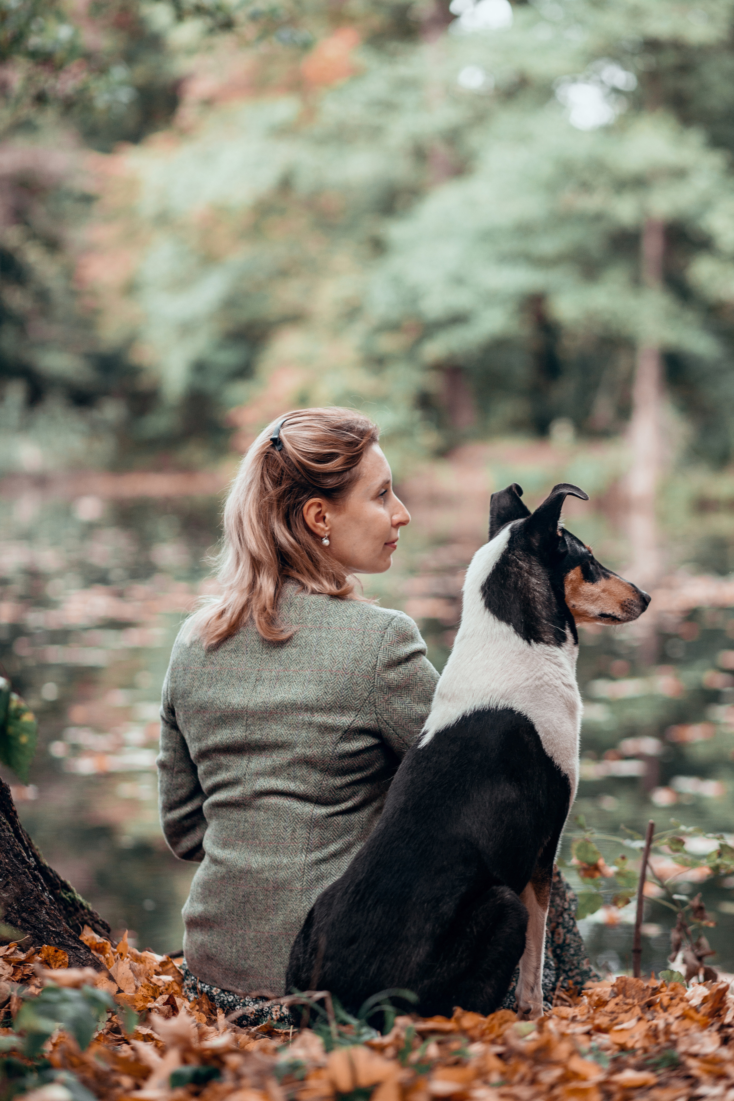 Про человека и собаку. Портретная и семейная фотосъемка в Москве