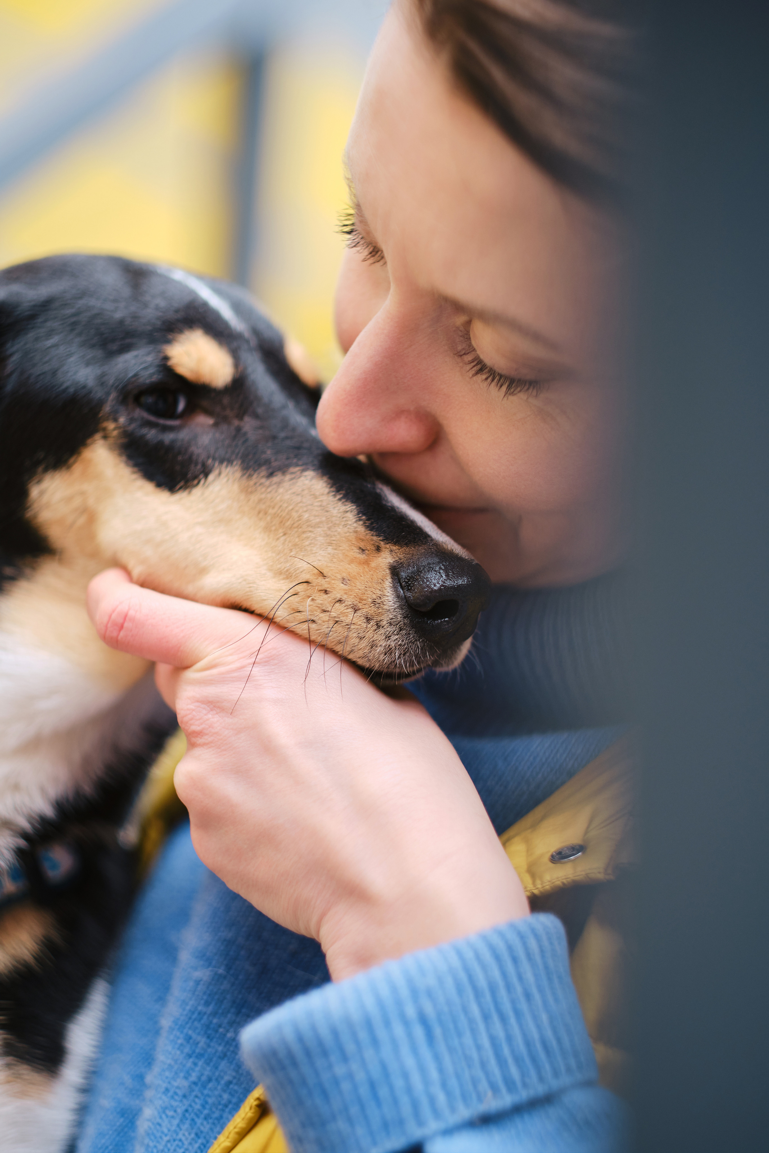 Про человека и собаку. Портретная и семейная фотосъемка в Москве
