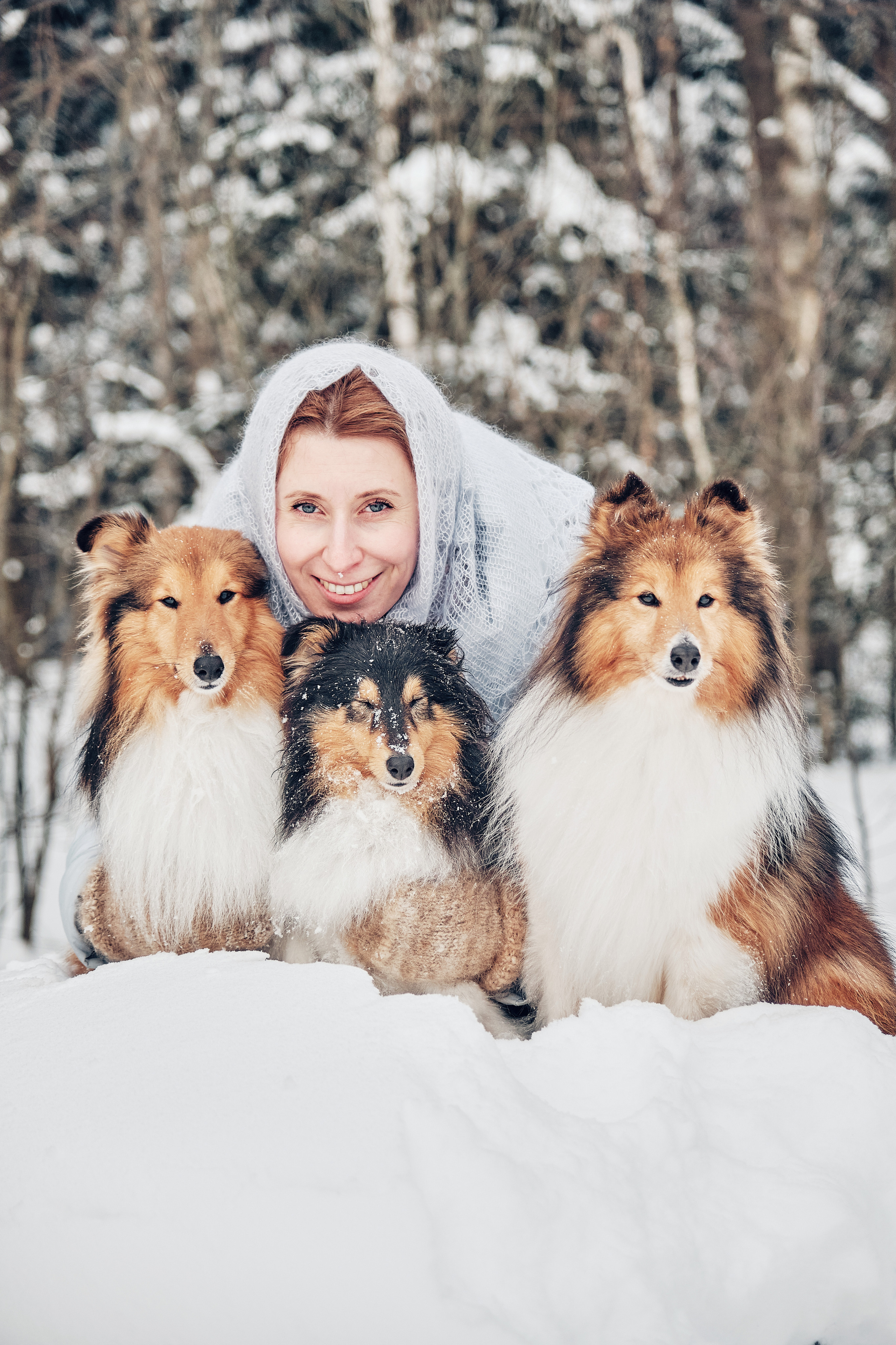 Про человека и собаку. Портретная и семейная фотосъемка в Москве