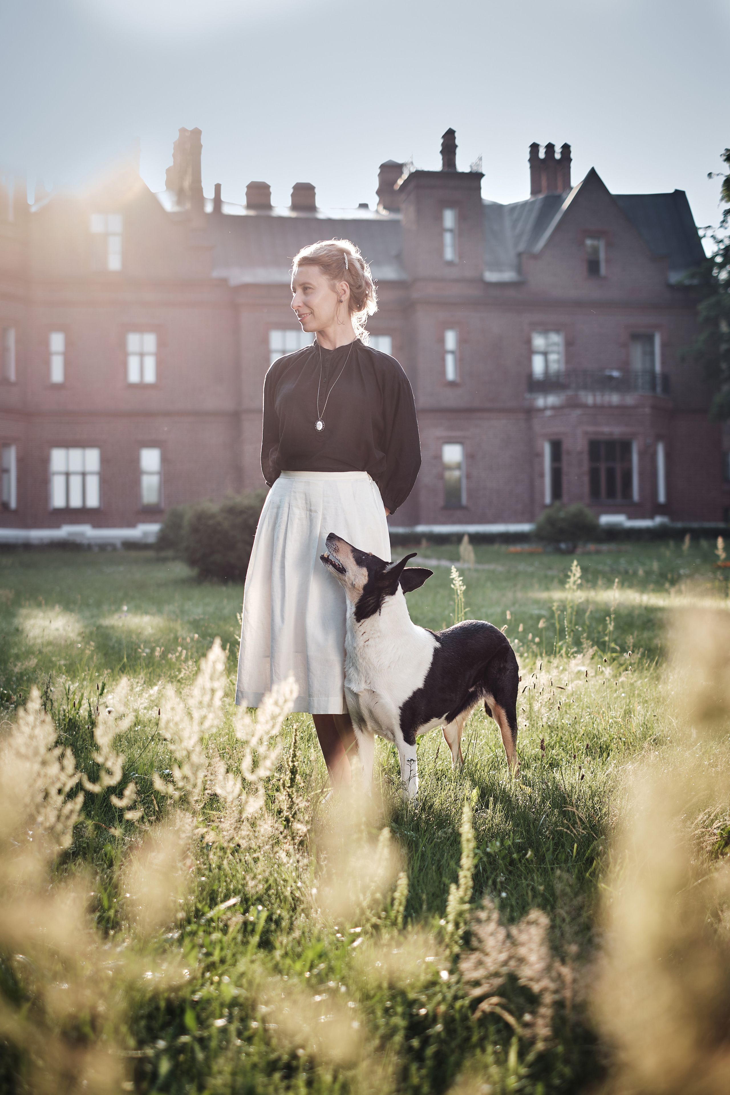 Про человека и собаку. Портретная и семейная фотосъемка в Москве