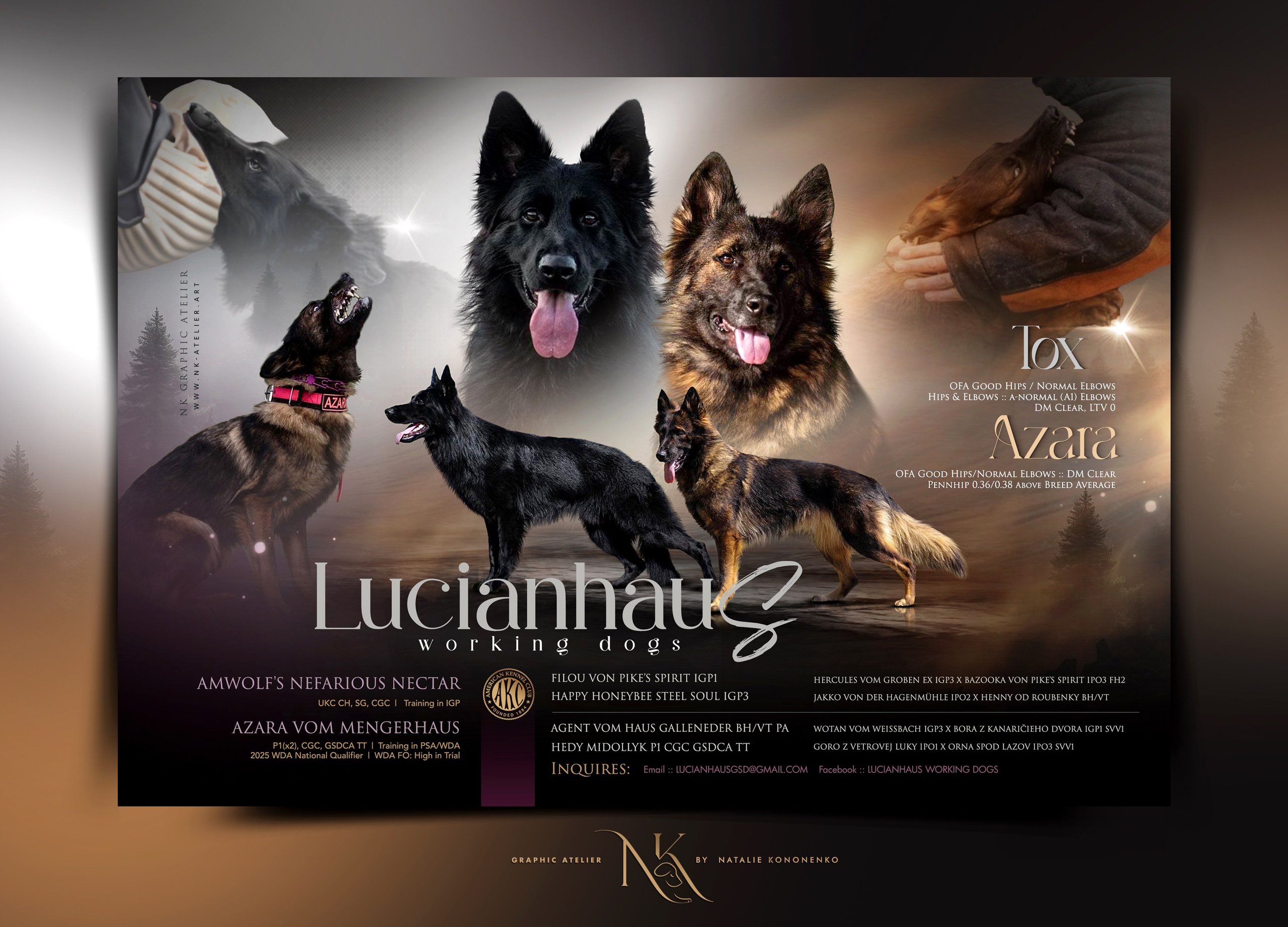 Graphics For Breeders. NK GRAPHIC ATELIER FOR BREEDERS