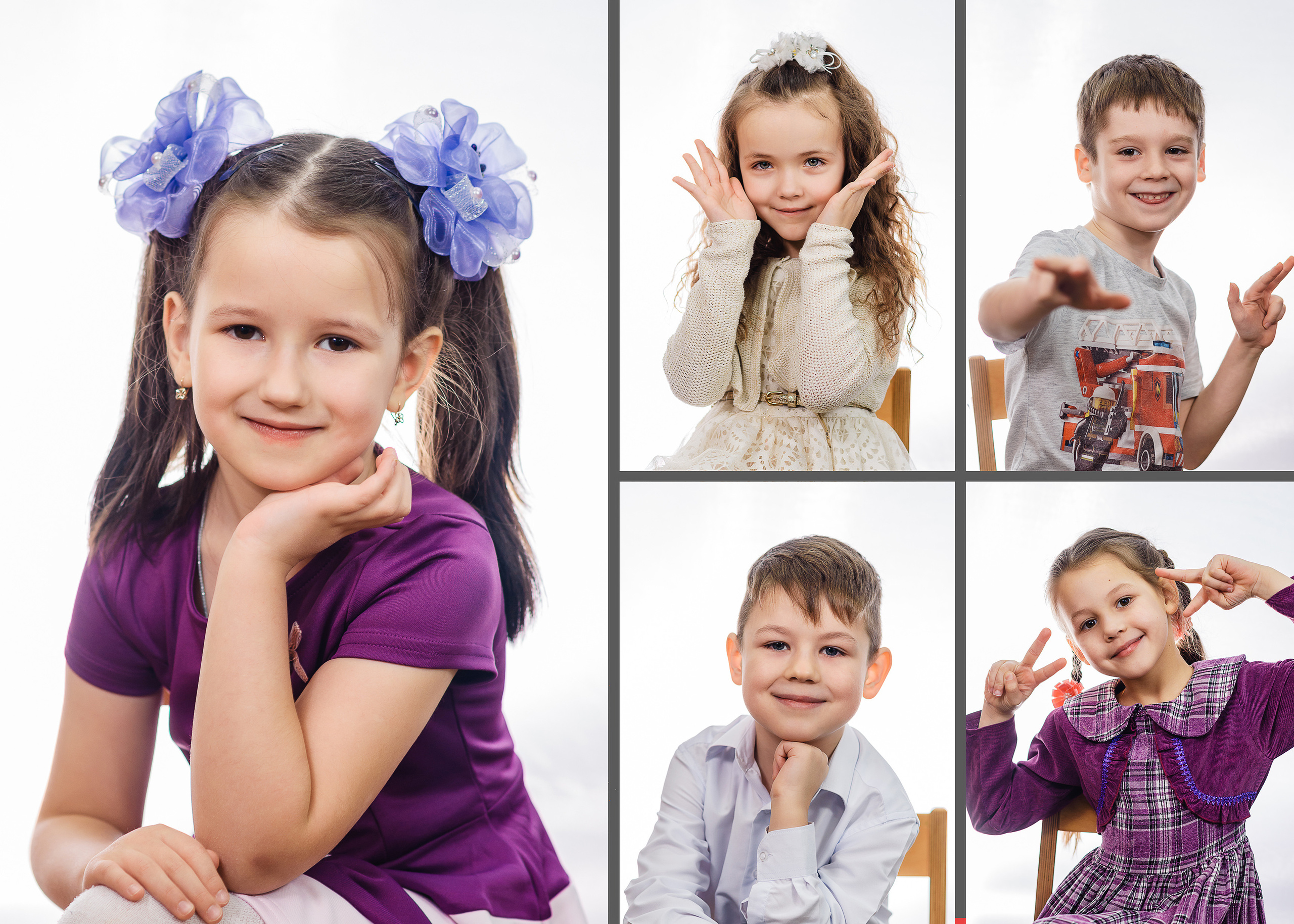 Портретные фотографии детский сад