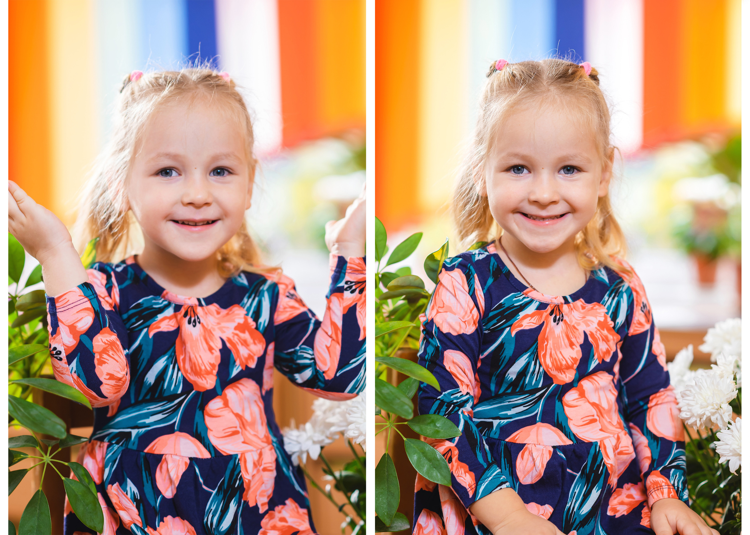 Портретные фотографии детский сад