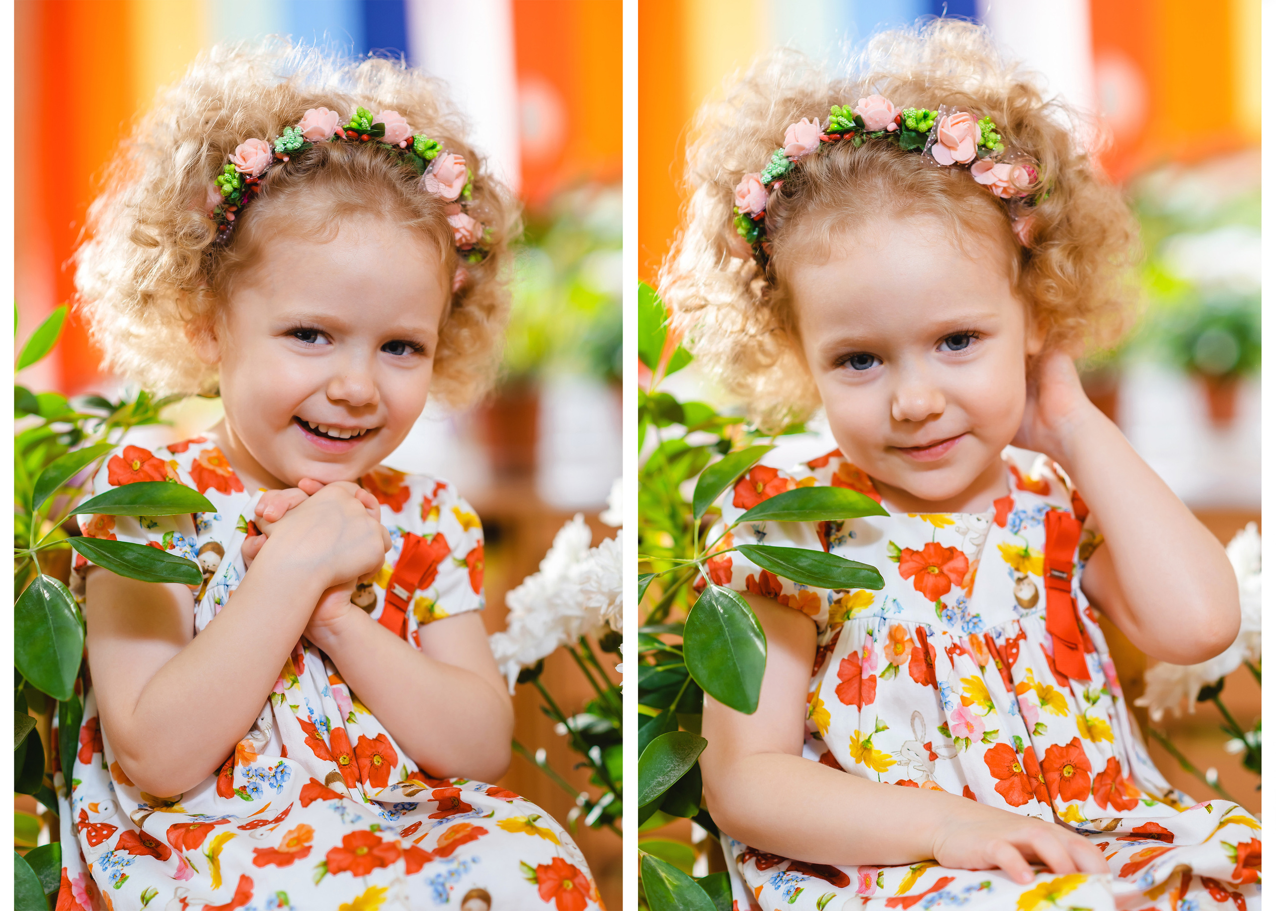 Портретные фотографии детский сад