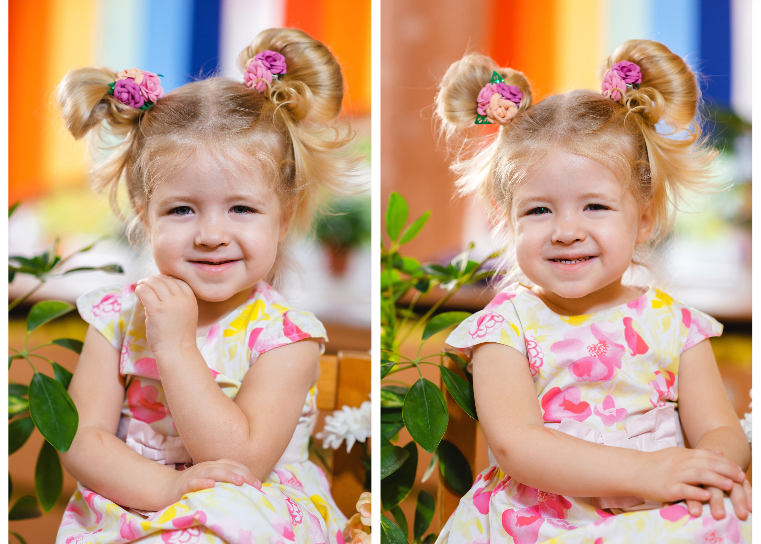 Портретные фотографии детский сад