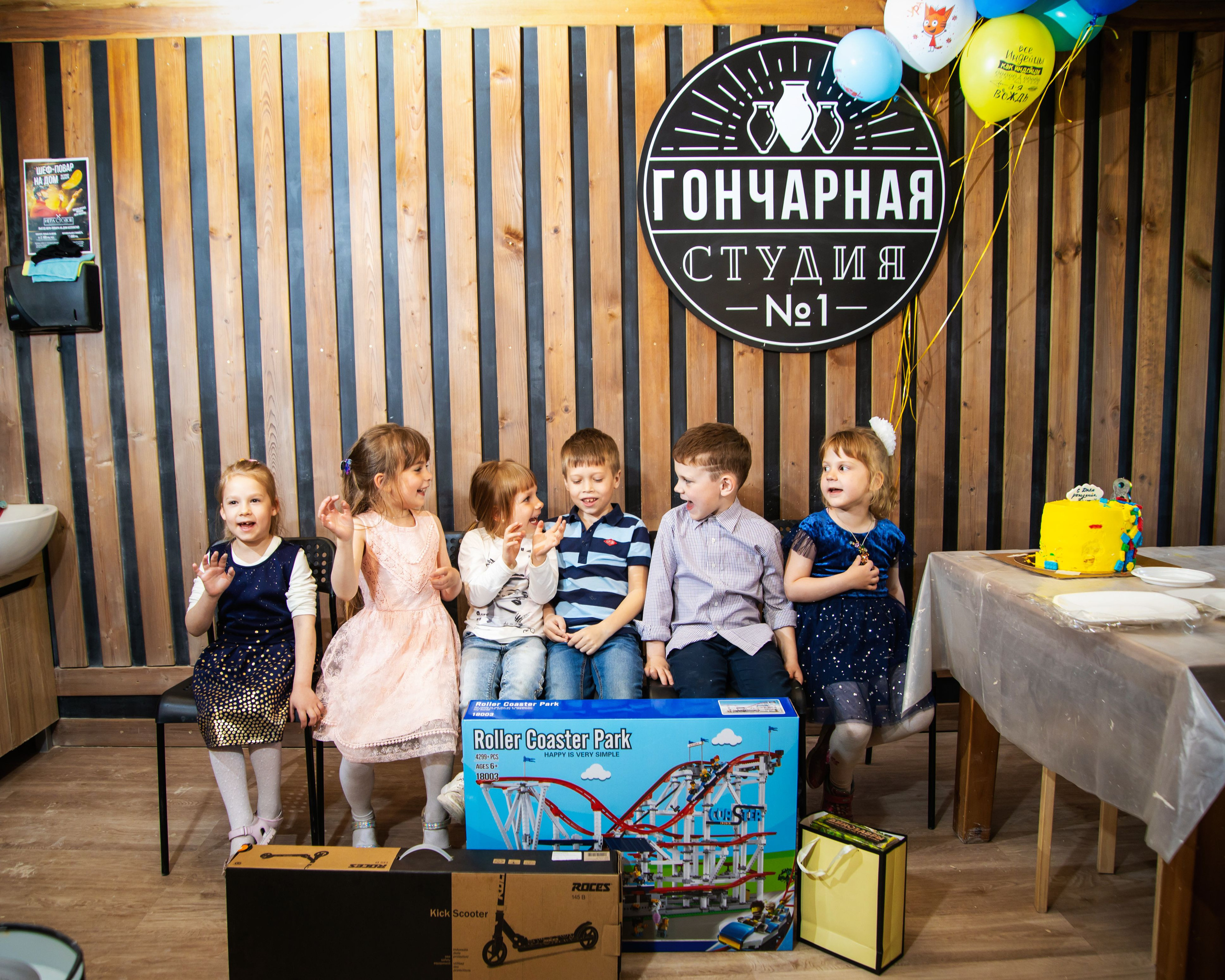 Фото и видео съёмка детского дня рождения в Москве. Профессиональная фото и видеосъемка. Москва