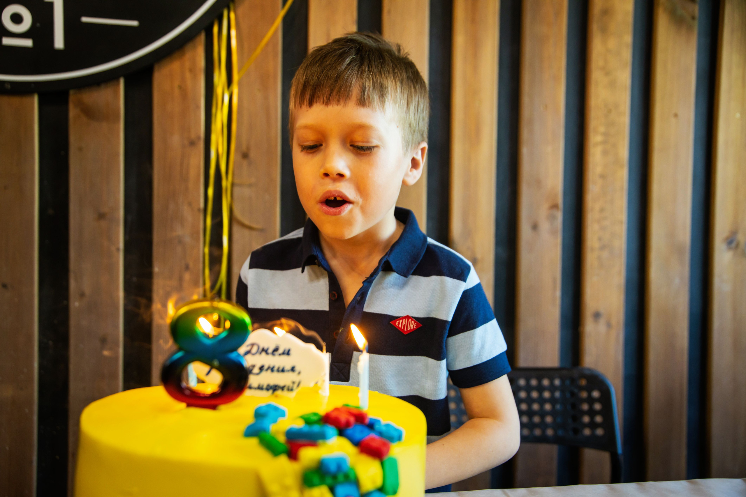 Фото и видео съёмка детского дня рождения в Москве. Профессиональная фото и видеосъемка. Москва