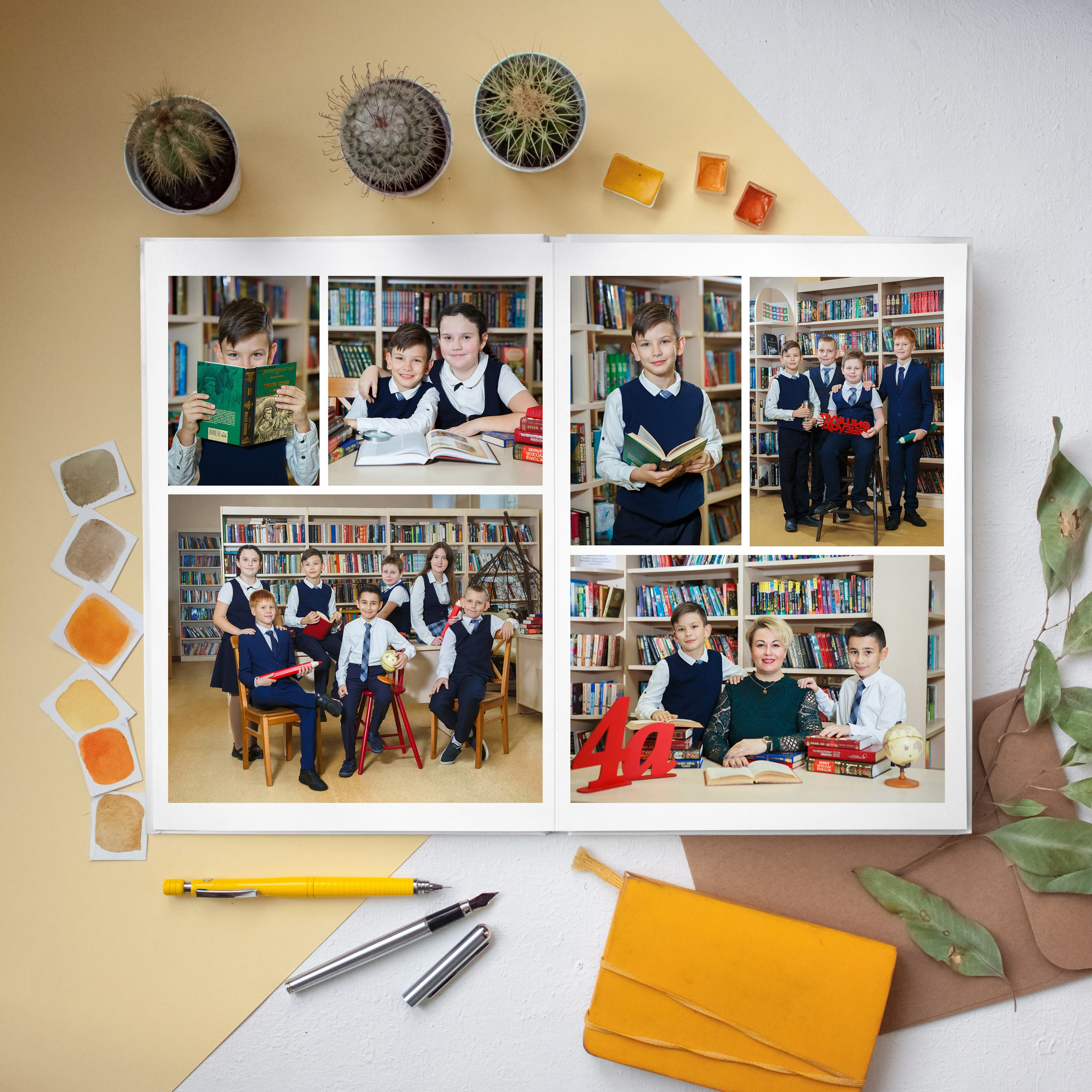 АЛЬБОМЫ ДЛЯ НАЧАЛЬНОЙ ШКОЛЫ 1-4 КЛАССЫ (2). Школьный фотограф Наталья Егорова