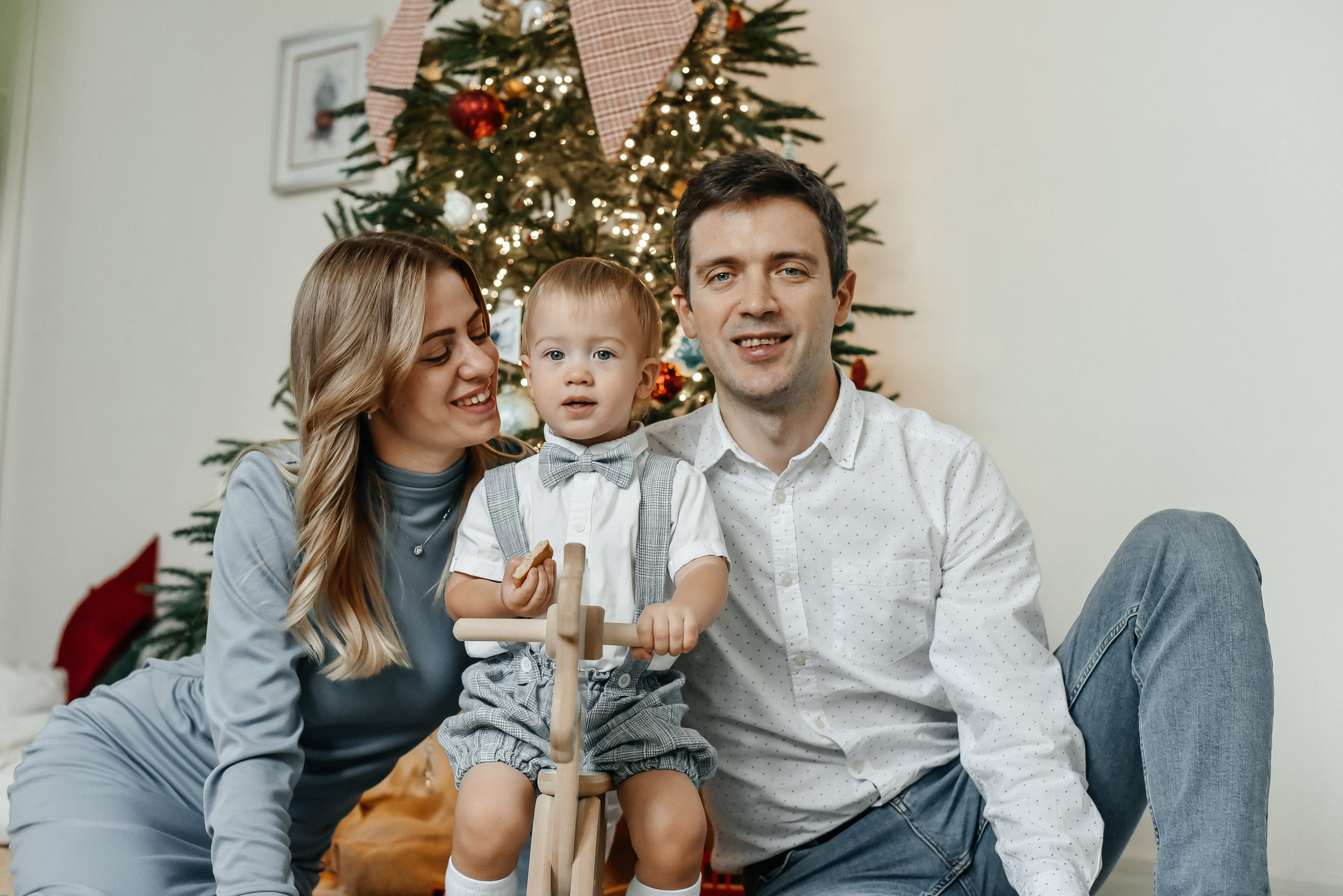 Домашняя новогодняя фотосессия. Фотограф в Москве и Королёве Сутягина Мария