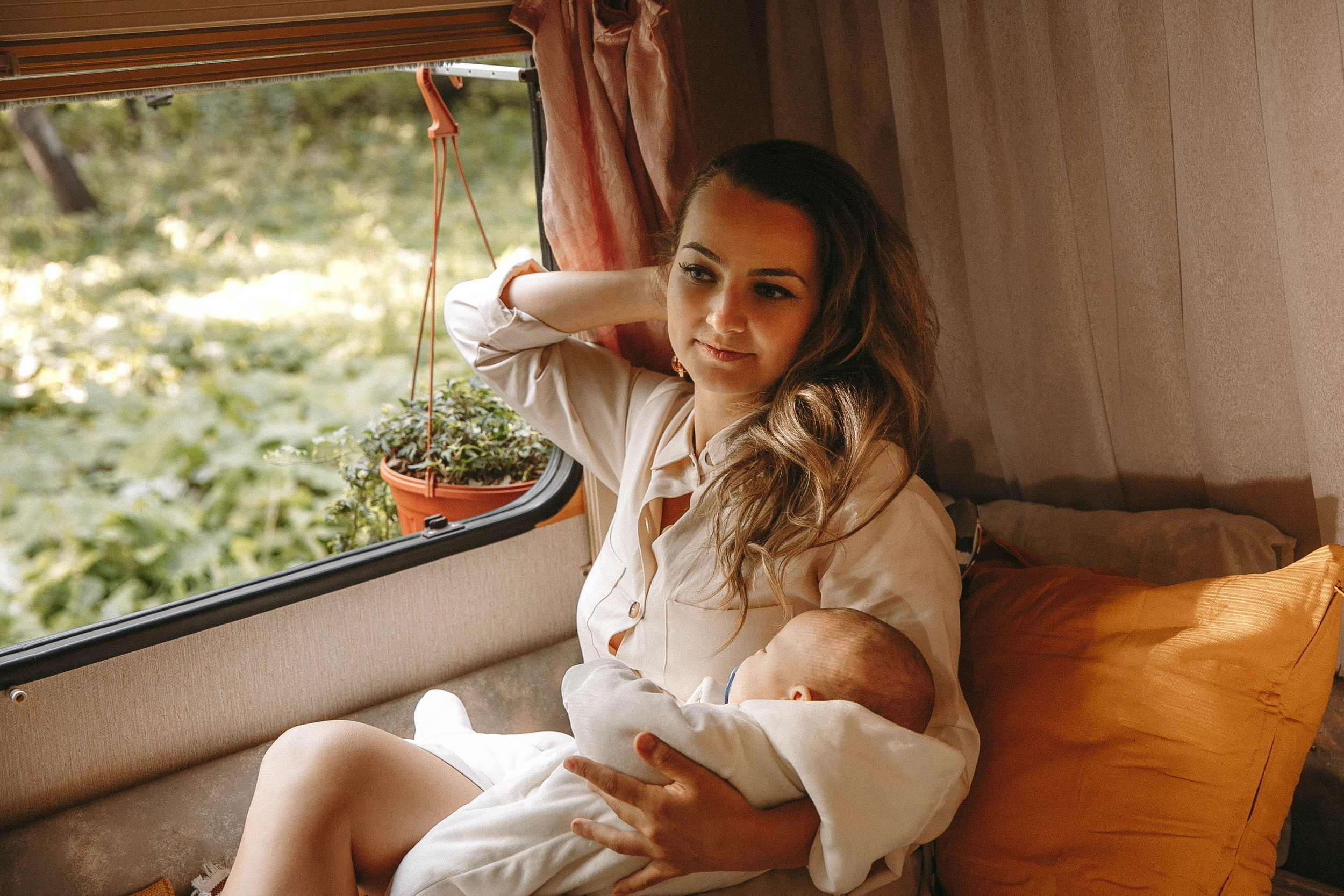 Семейная фотосессия (домик на колесах)