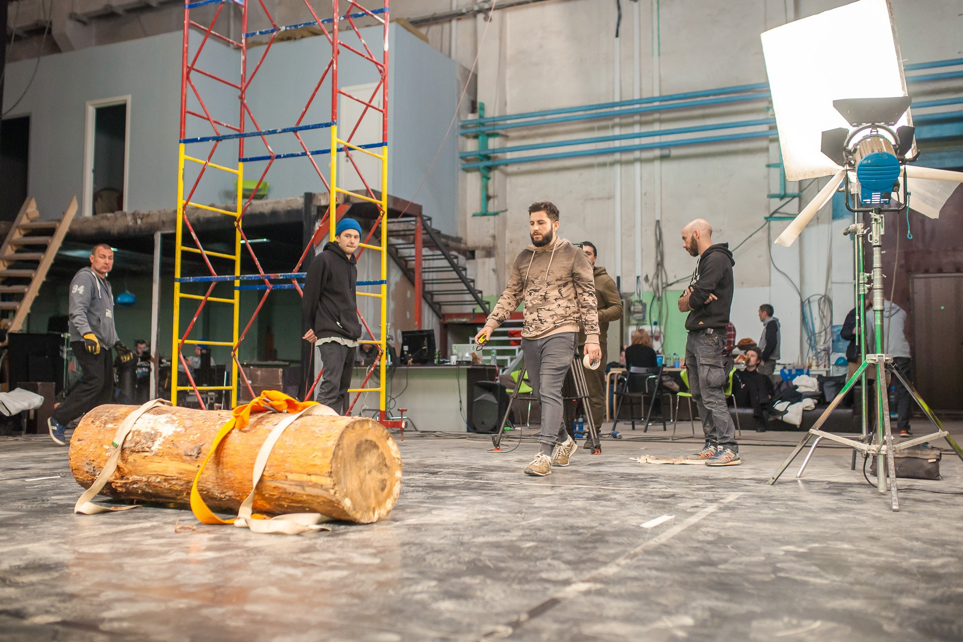 Backstage — Рождественская история. Репортажный фотограф в Москве Измалков Артем