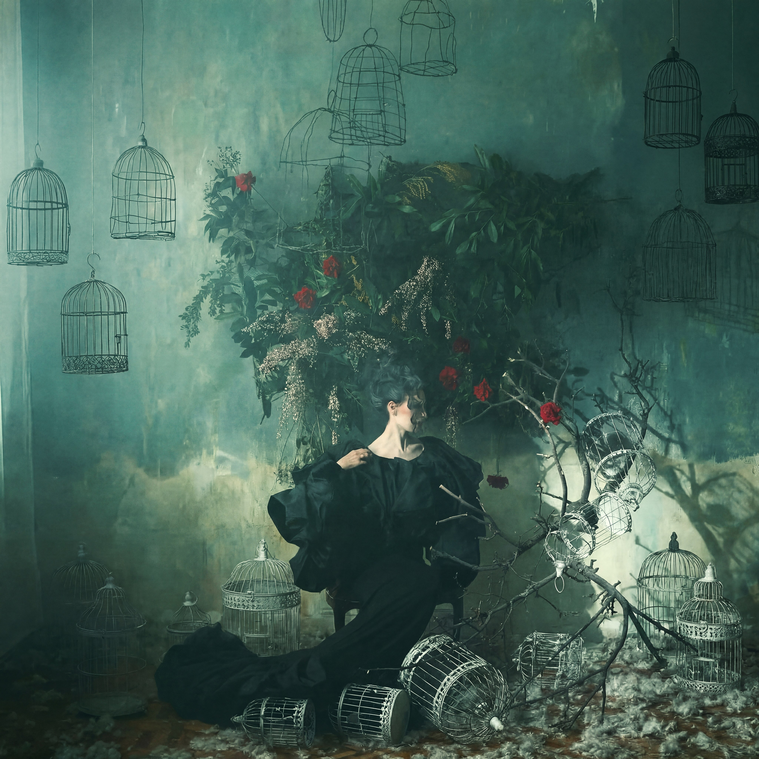 Художественная фотосессия с декором. ART PHOTOGRAPHER KIRILL SAKRUKIN