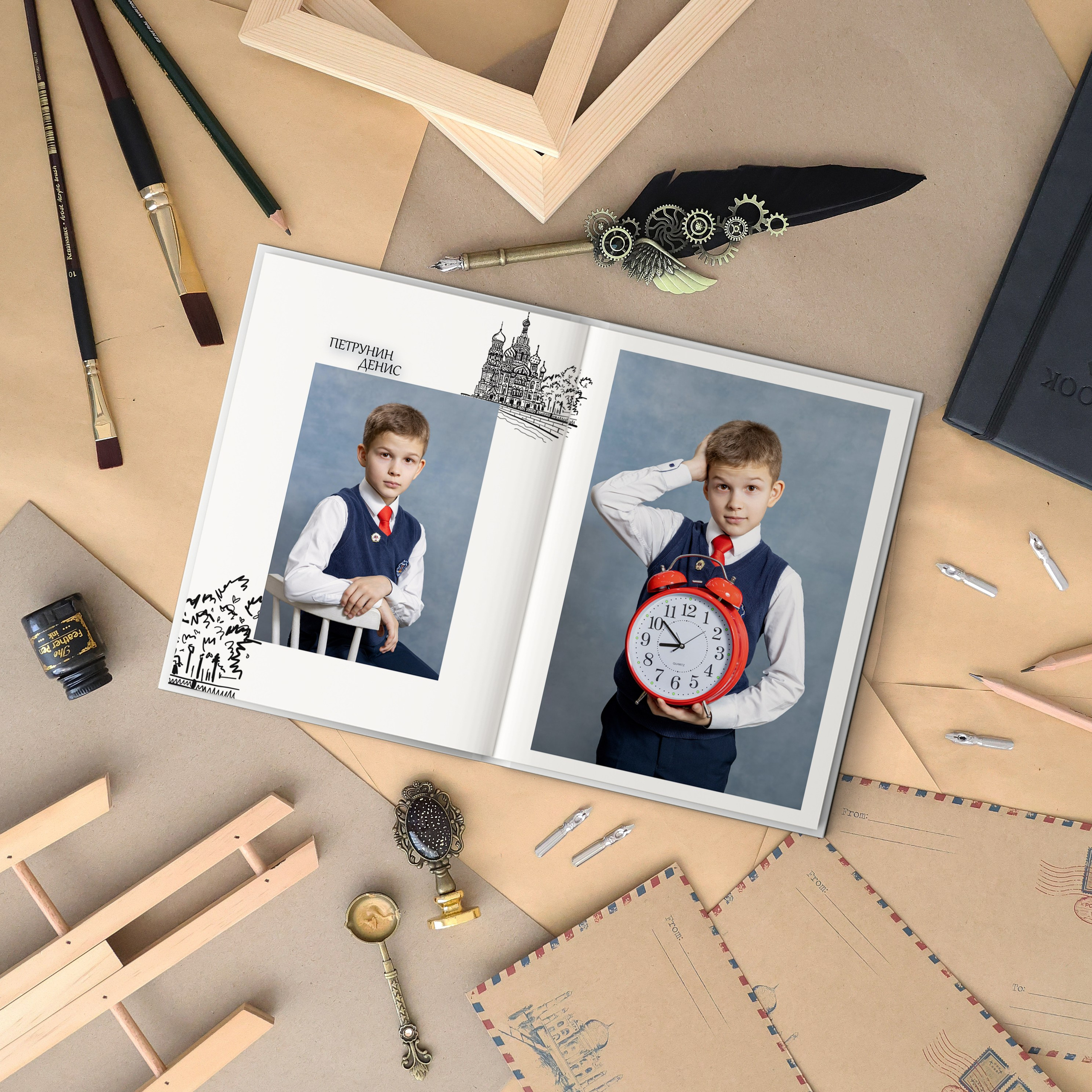 Выпускные альбомы для школы и детского сада. Семейный и детский фотограф Ольга Невская
