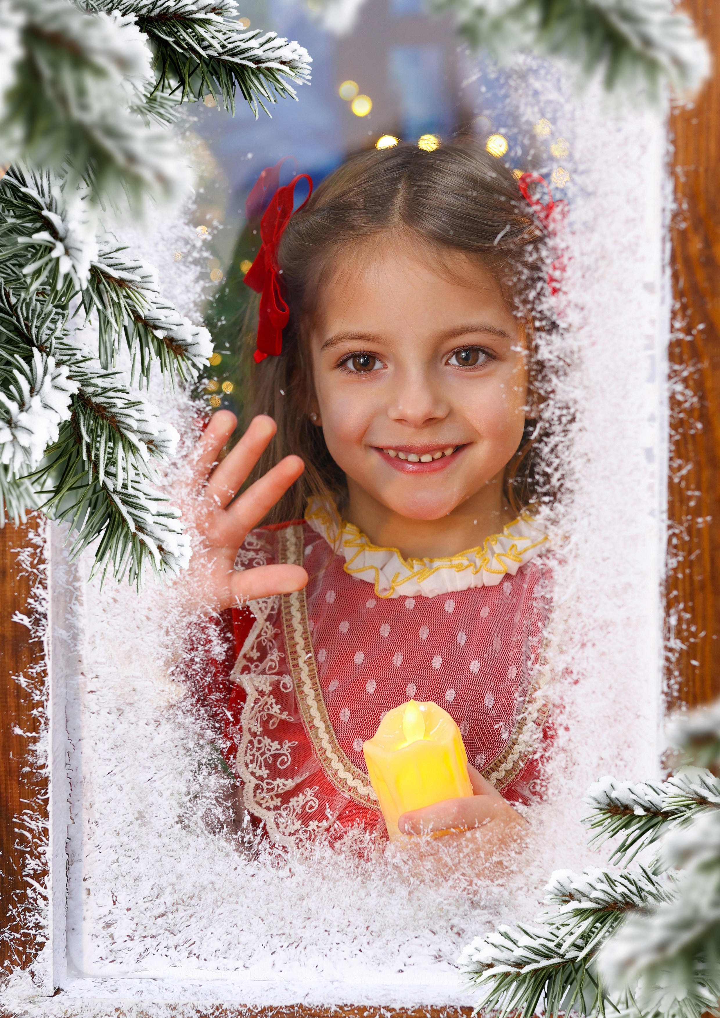 Новогодняя фотосессия. Фотограф в детский сад Елена Колчева Новокузнецк