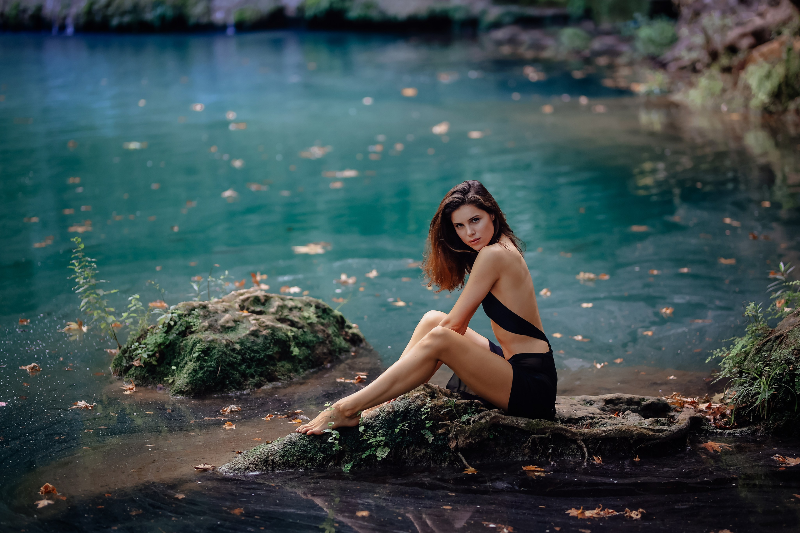 Photoshooting at Kurshunlu waterfall