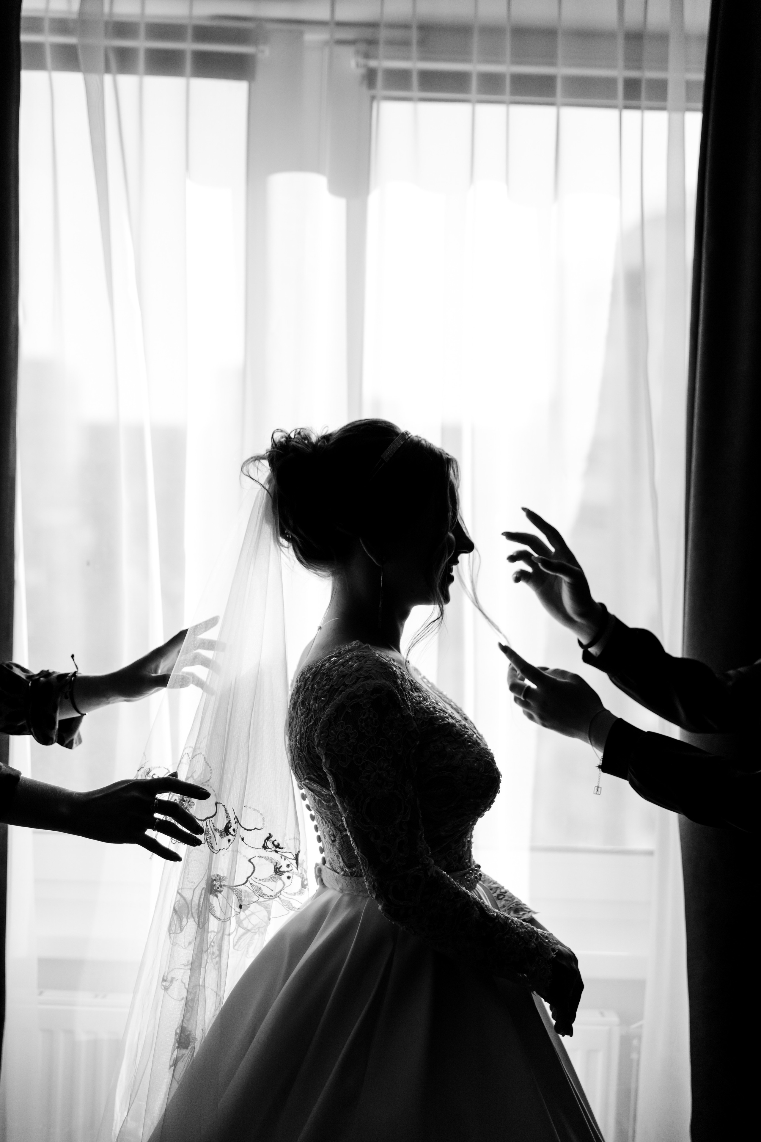 Свадебный деь Влада и Валерии. Свадебный фотограф Анна Бабахина