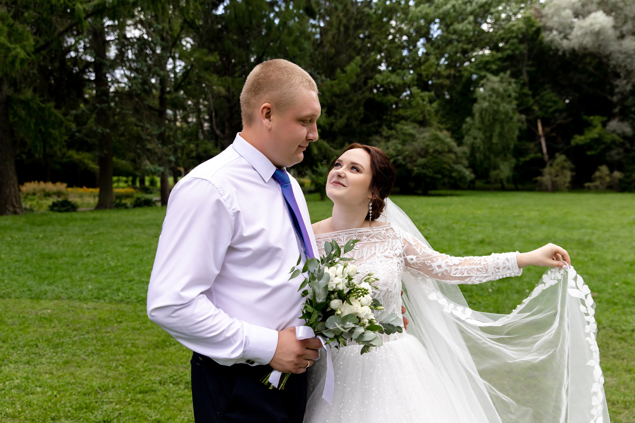 Свадебный день Вовы и Оксаны. Свадебный фотограф Анна Бабахина