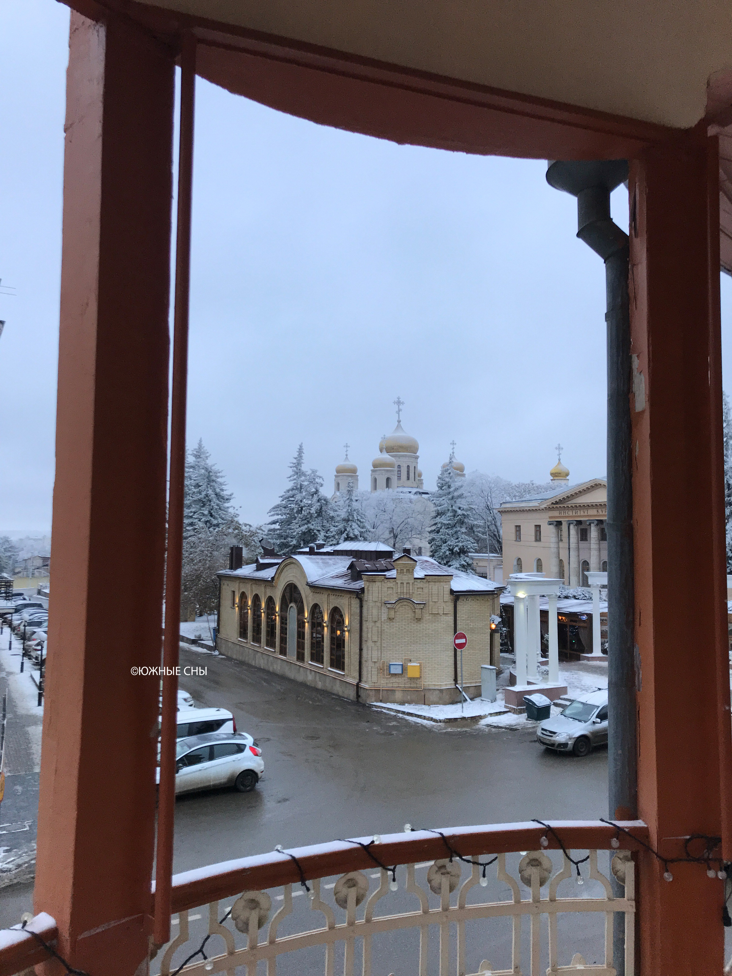 Фото прогулка по Пятигорску зимой