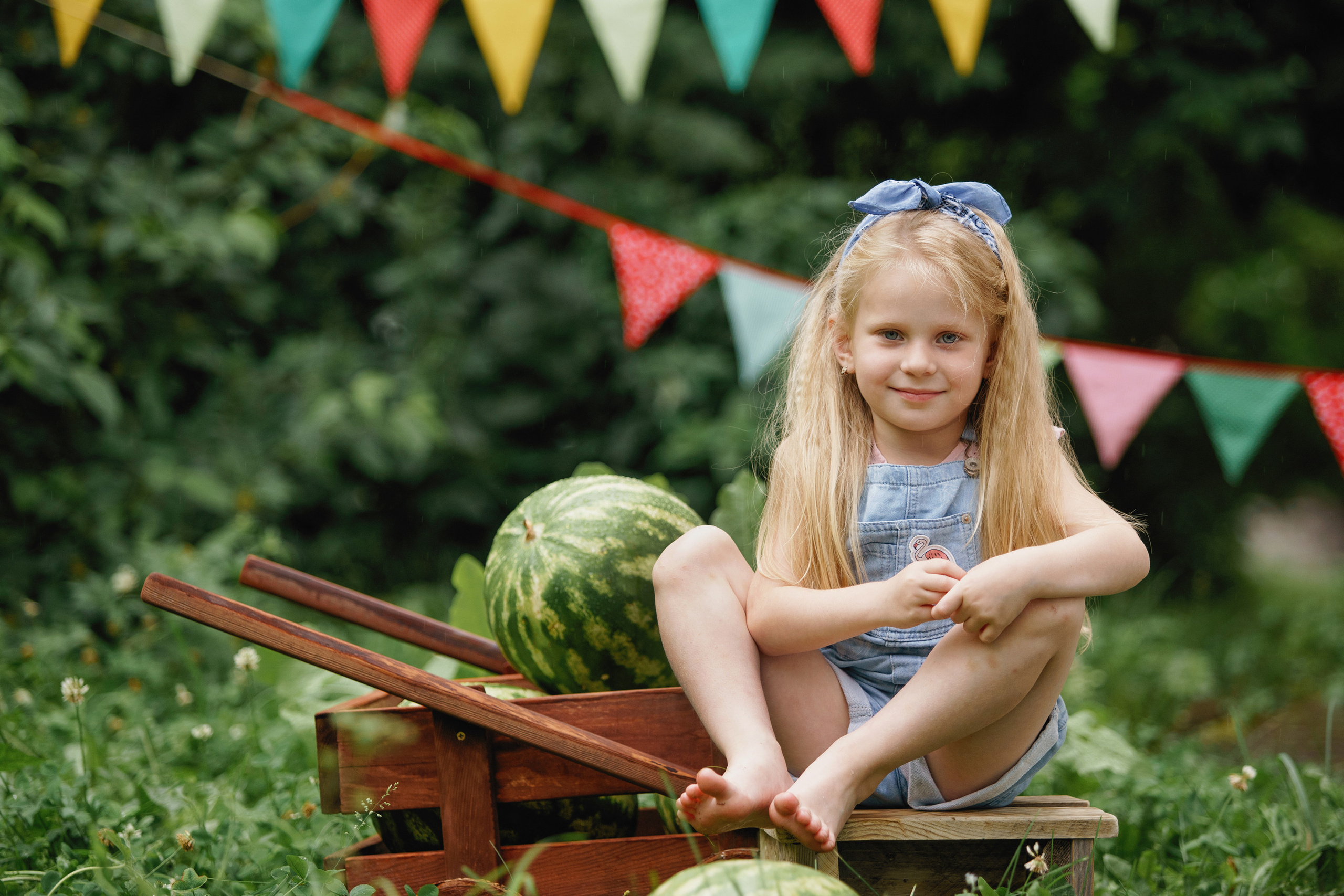 Фотосессия с арбузами. Фотомастерская Воробьевых