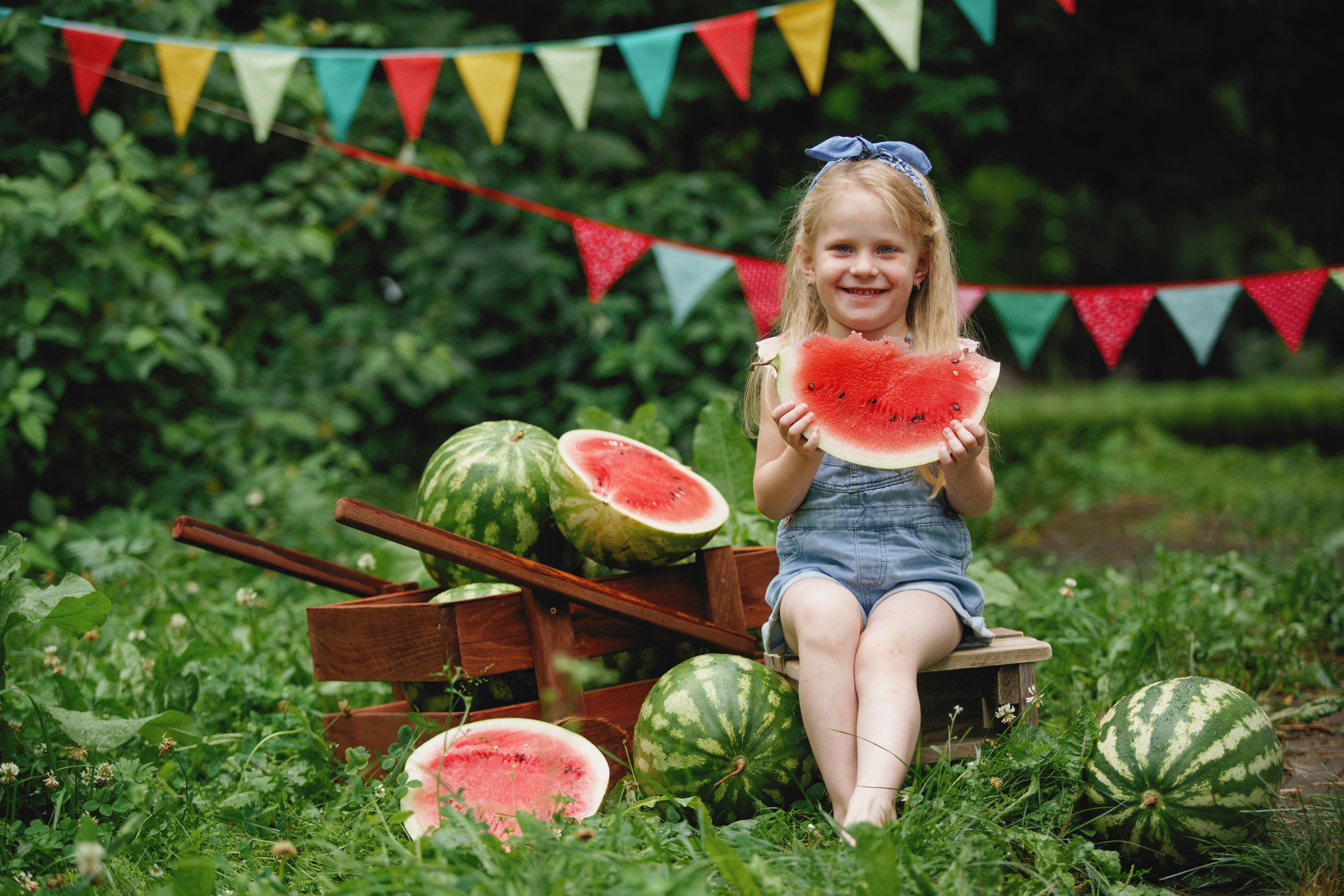 Фотосессия с арбузами. Фотомастерская Воробьевых