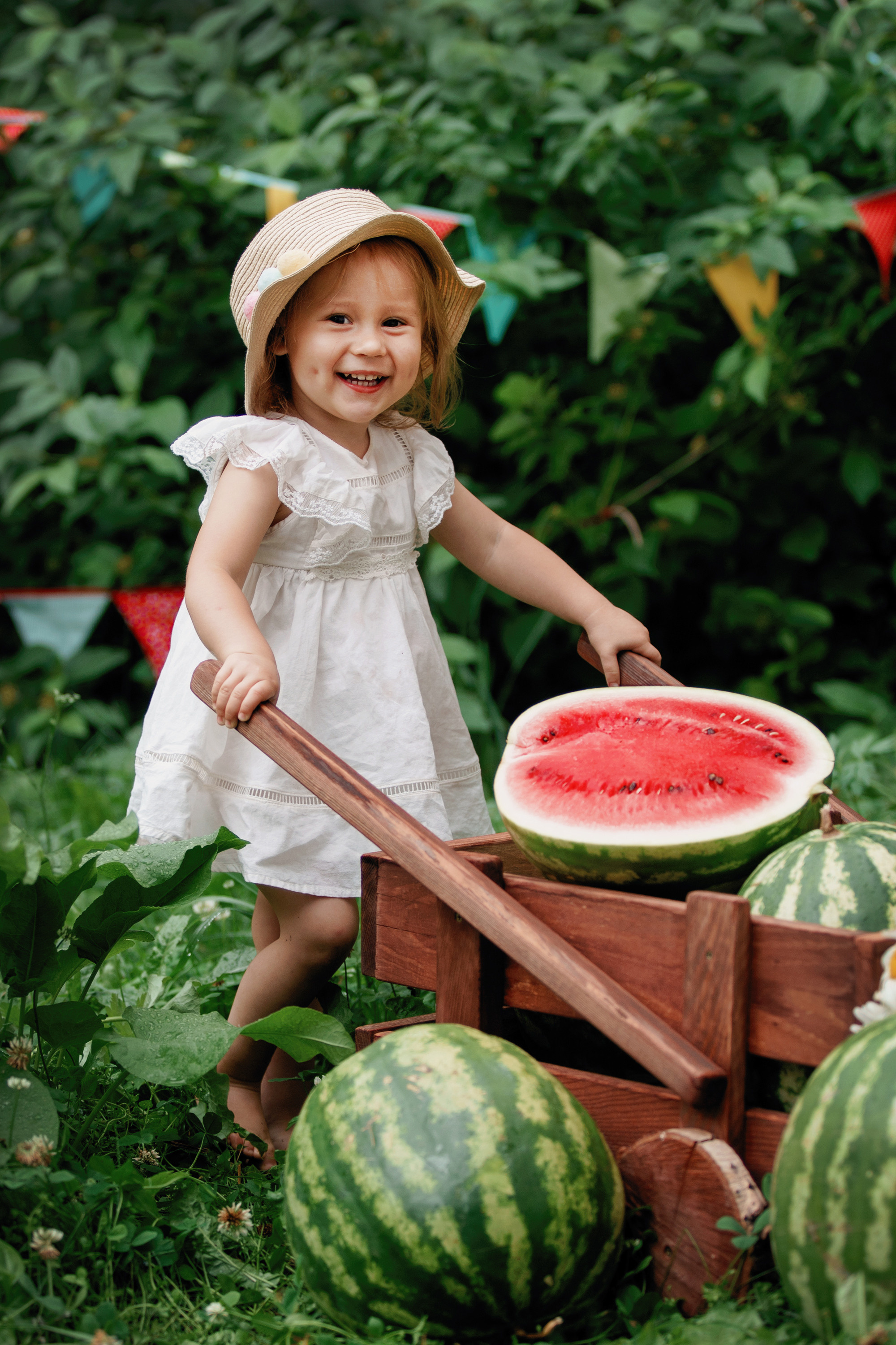 Фотосессия с арбузами. Фотомастерская Воробьевых
