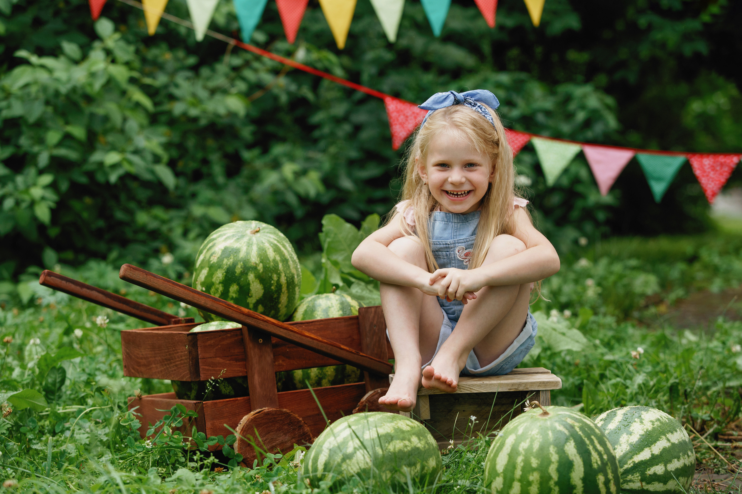 Фотосессия с арбузами. Фотомастерская Воробьевых