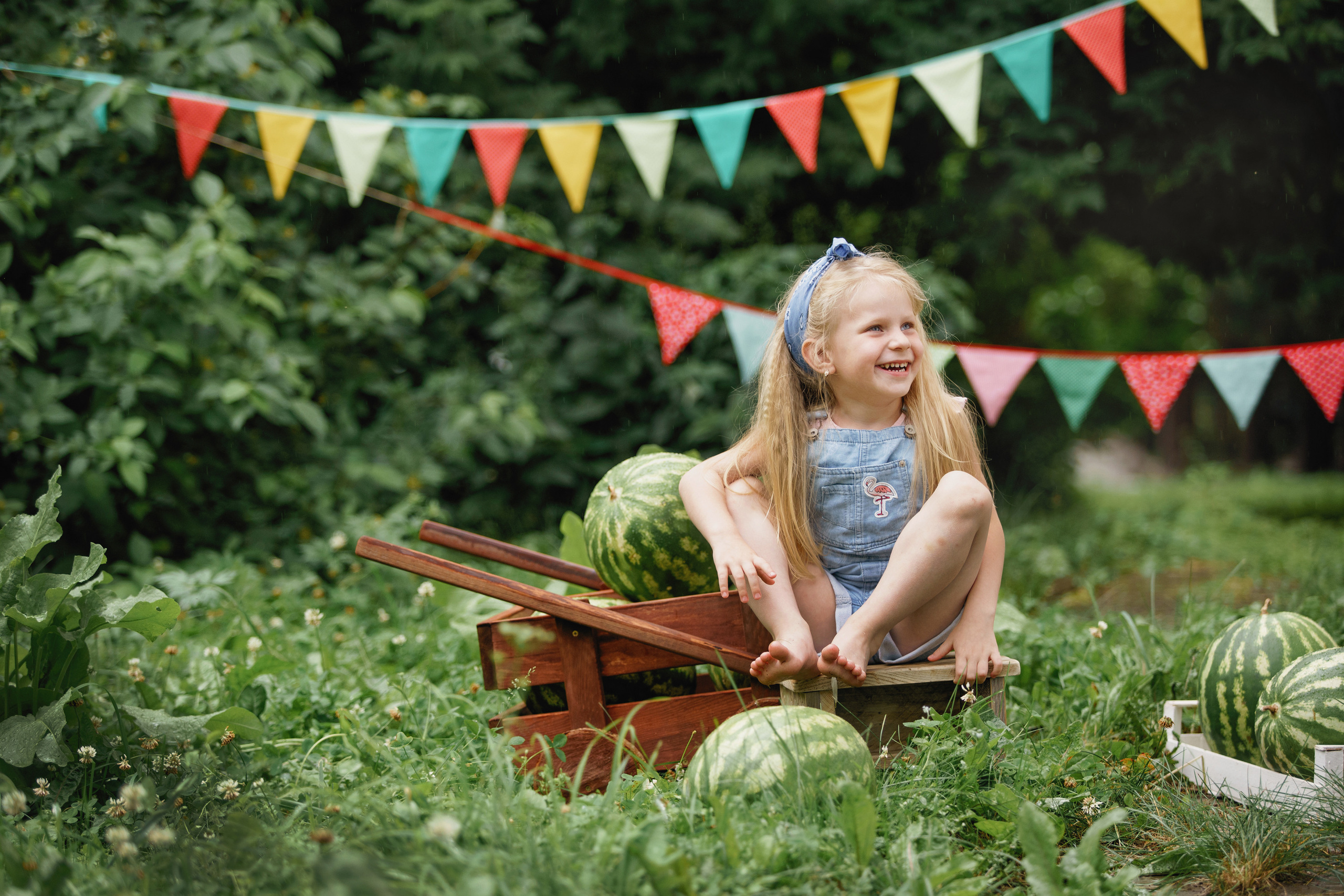 Фотосессия с арбузами. Фотомастерская Воробьевых