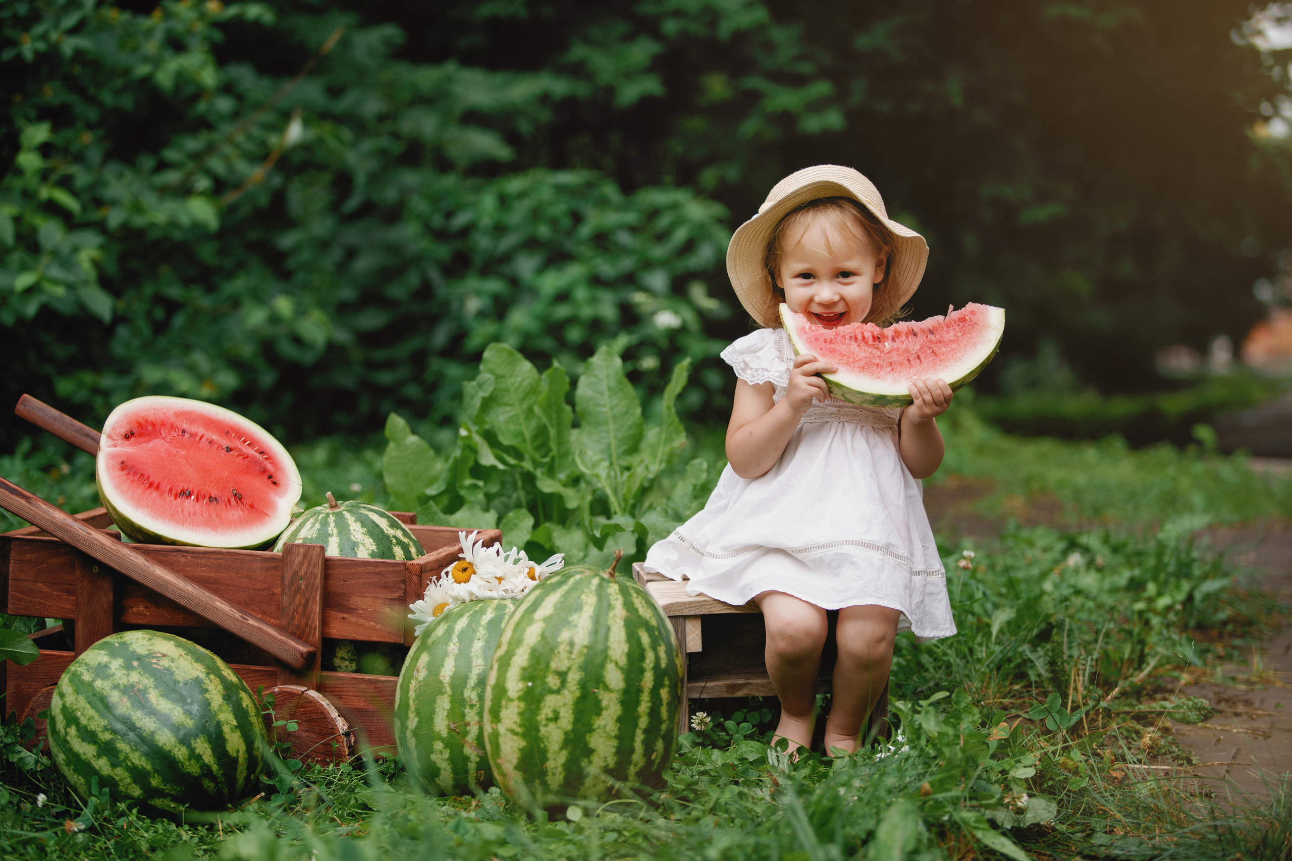 Фотосессия с арбузами. Фотомастерская Воробьевых