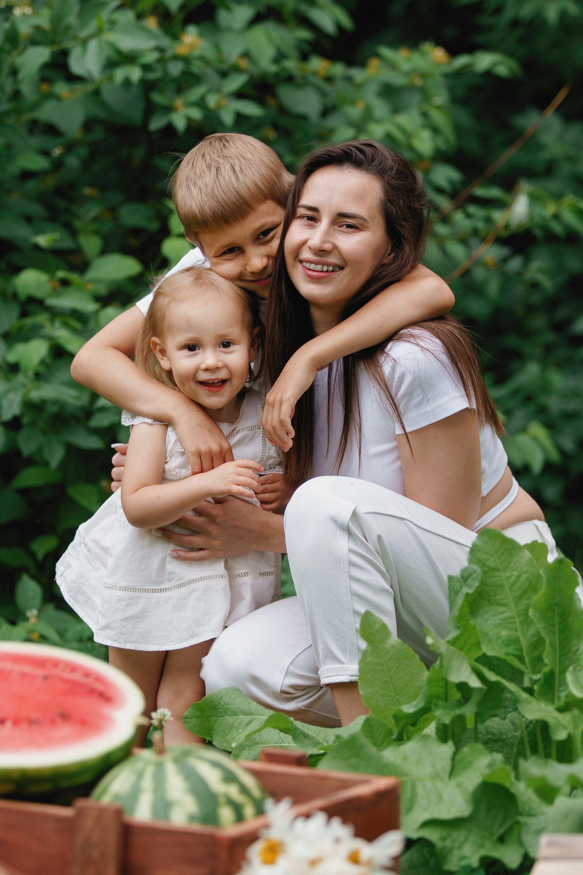 Фотосессия с арбузами. Фотомастерская Воробьевых