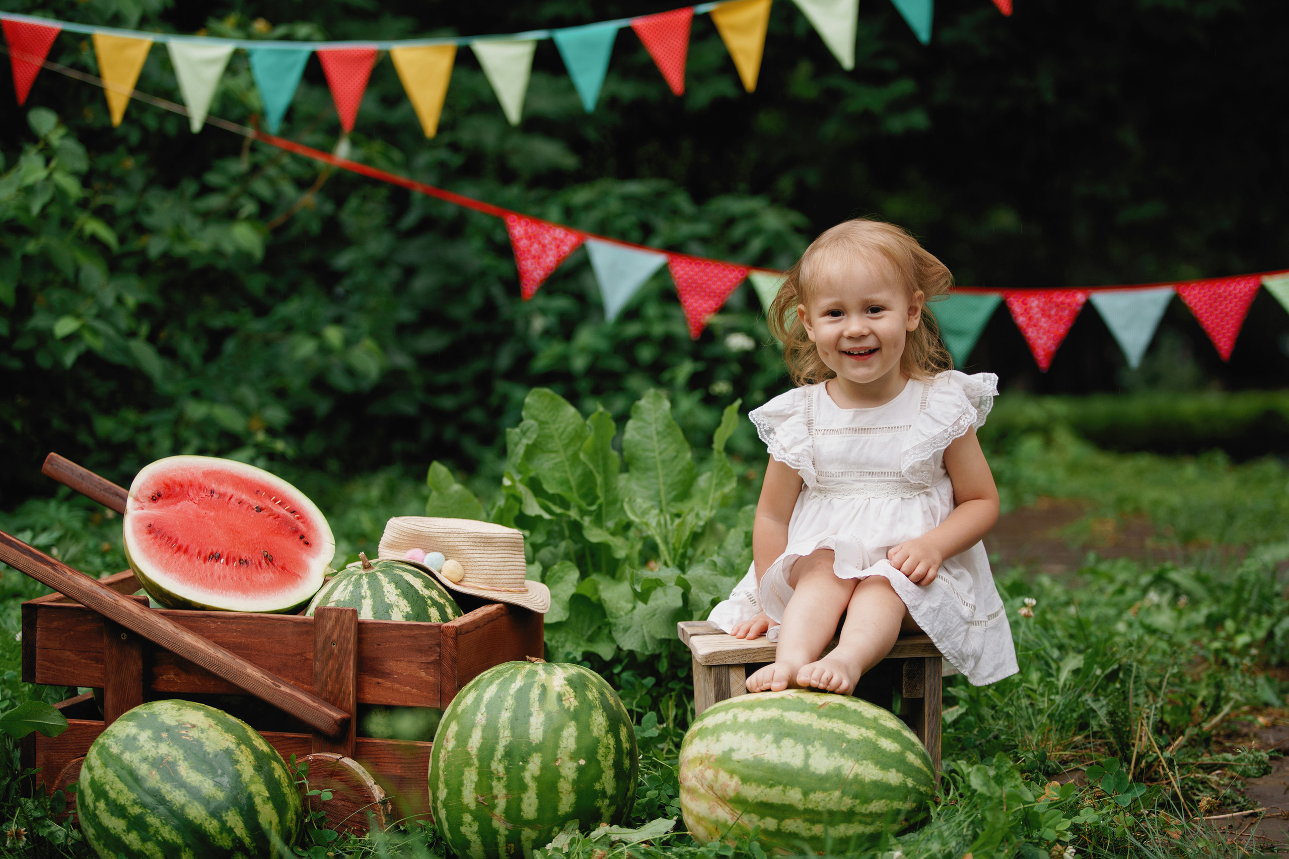 Фотосессия с арбузами. Фотомастерская Воробьевых